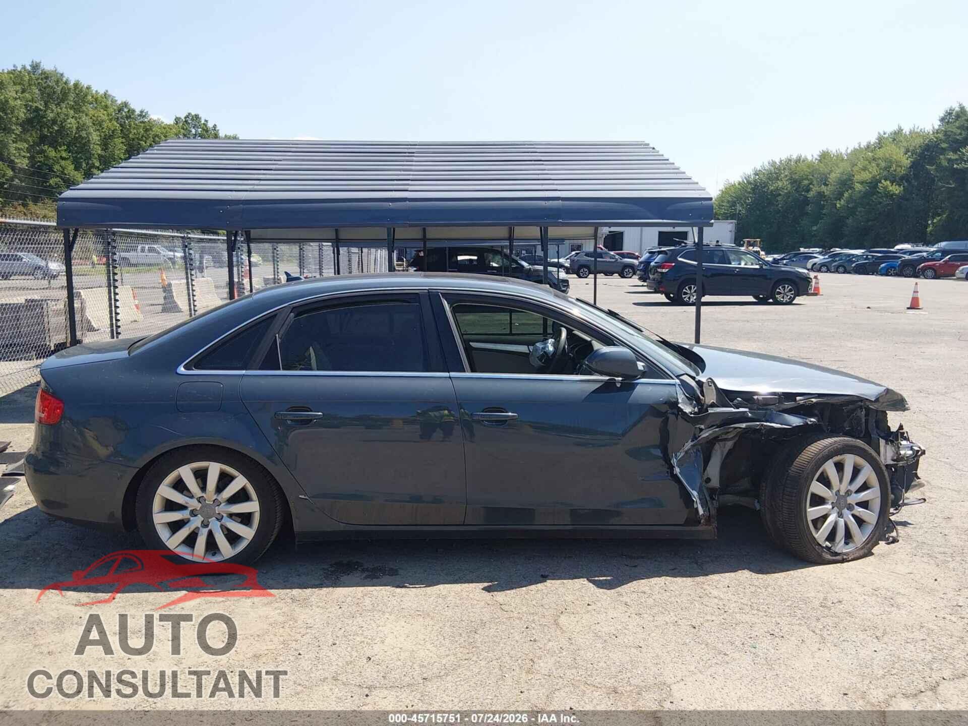 AUDI A4 2011 - WAUFFAFL7BN012486