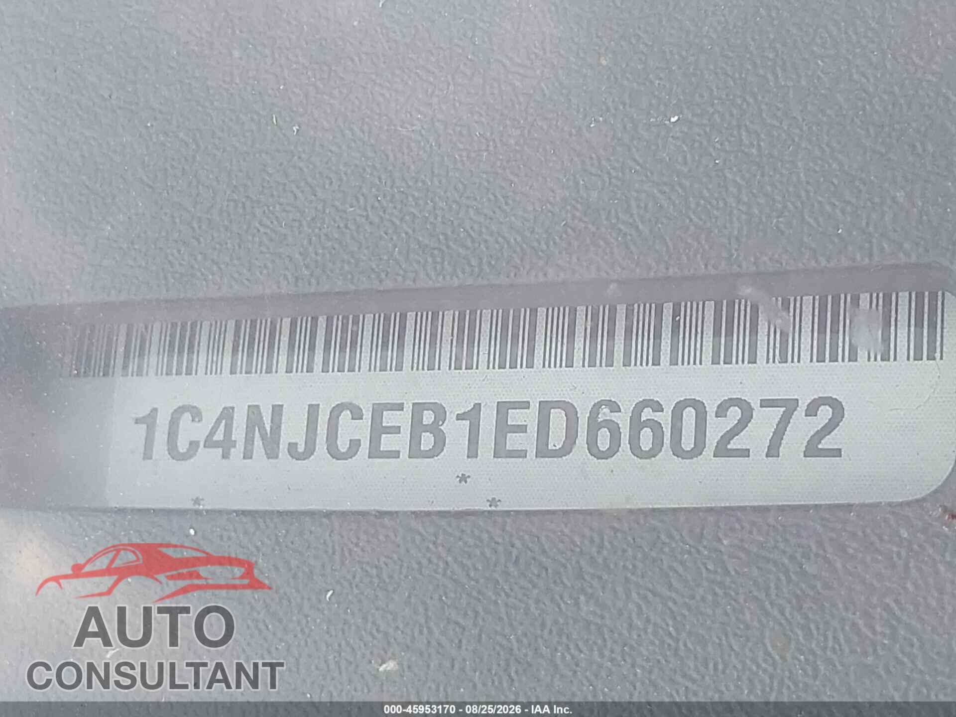 JEEP COMPASS 2014 - 1C4NJCEB1ED660272