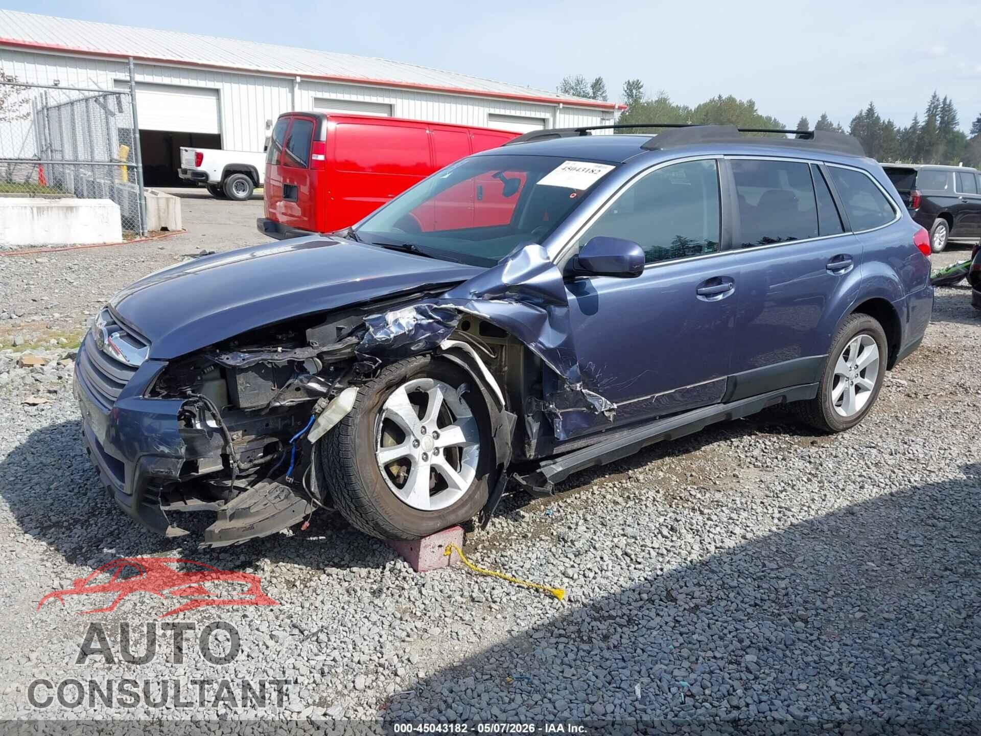 SUBARU OUTBACK 2014 - 4S4BRBCC2E3319689