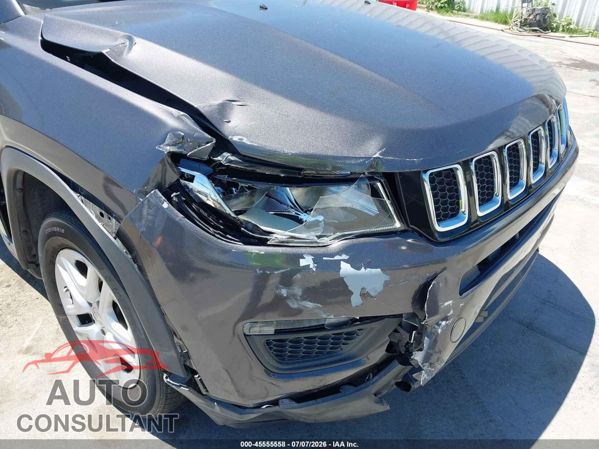 JEEP COMPASS 2017 - 3C4NJCAB0HT668559