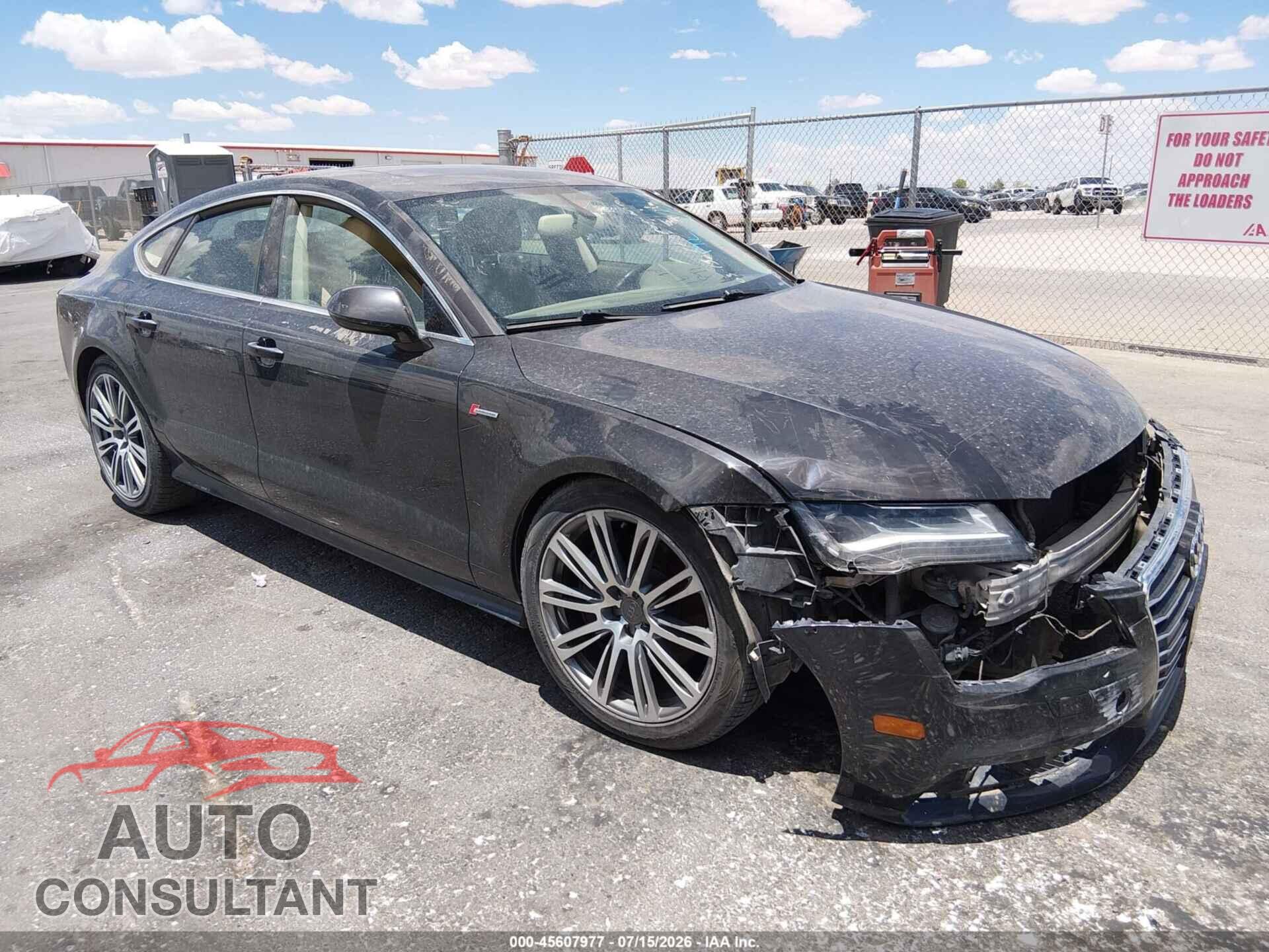 AUDI A7 2013 - WAU2GAFC3DN126385