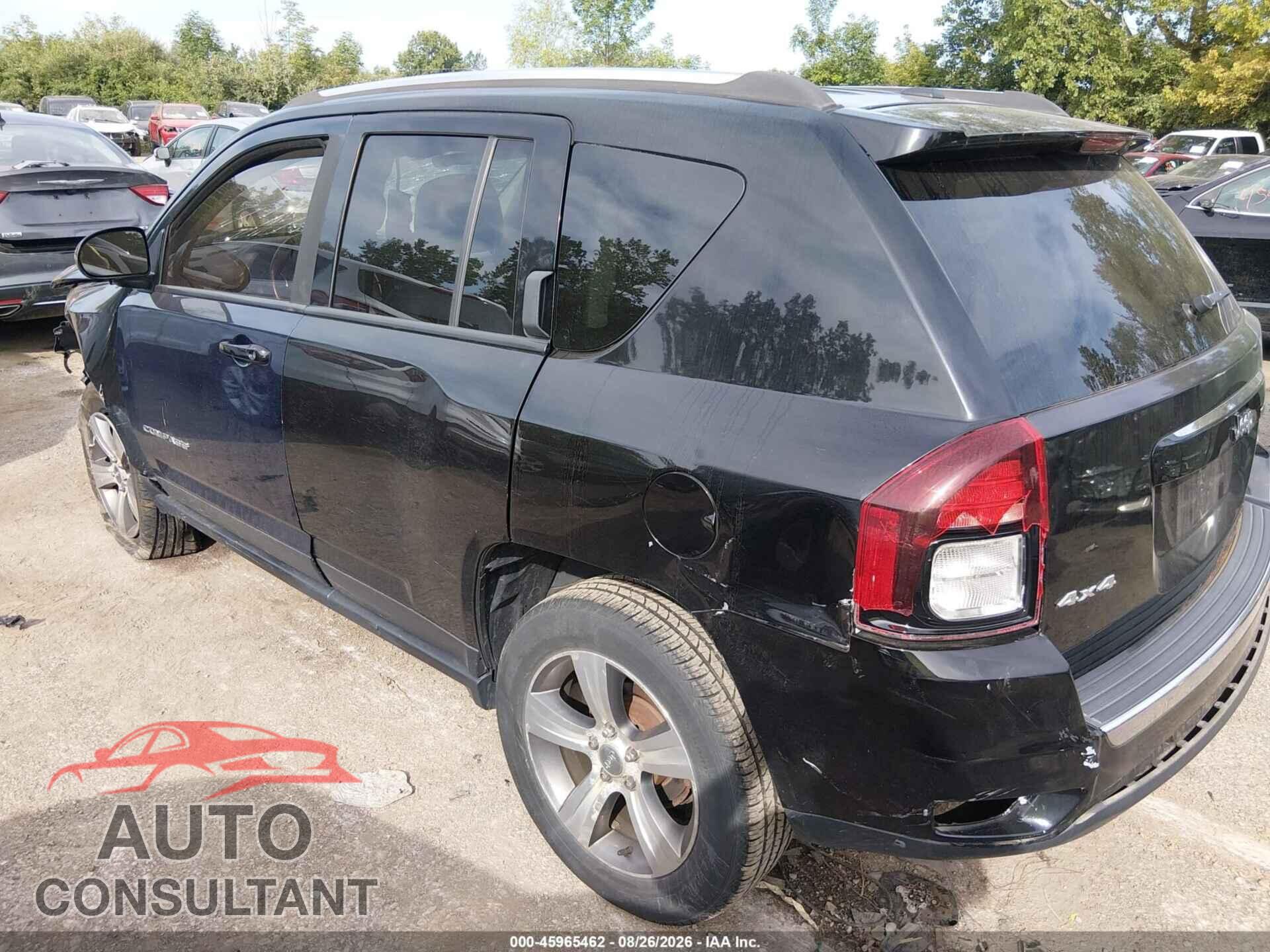 JEEP COMPASS 2017 - 1C4NJDEB4HD112440