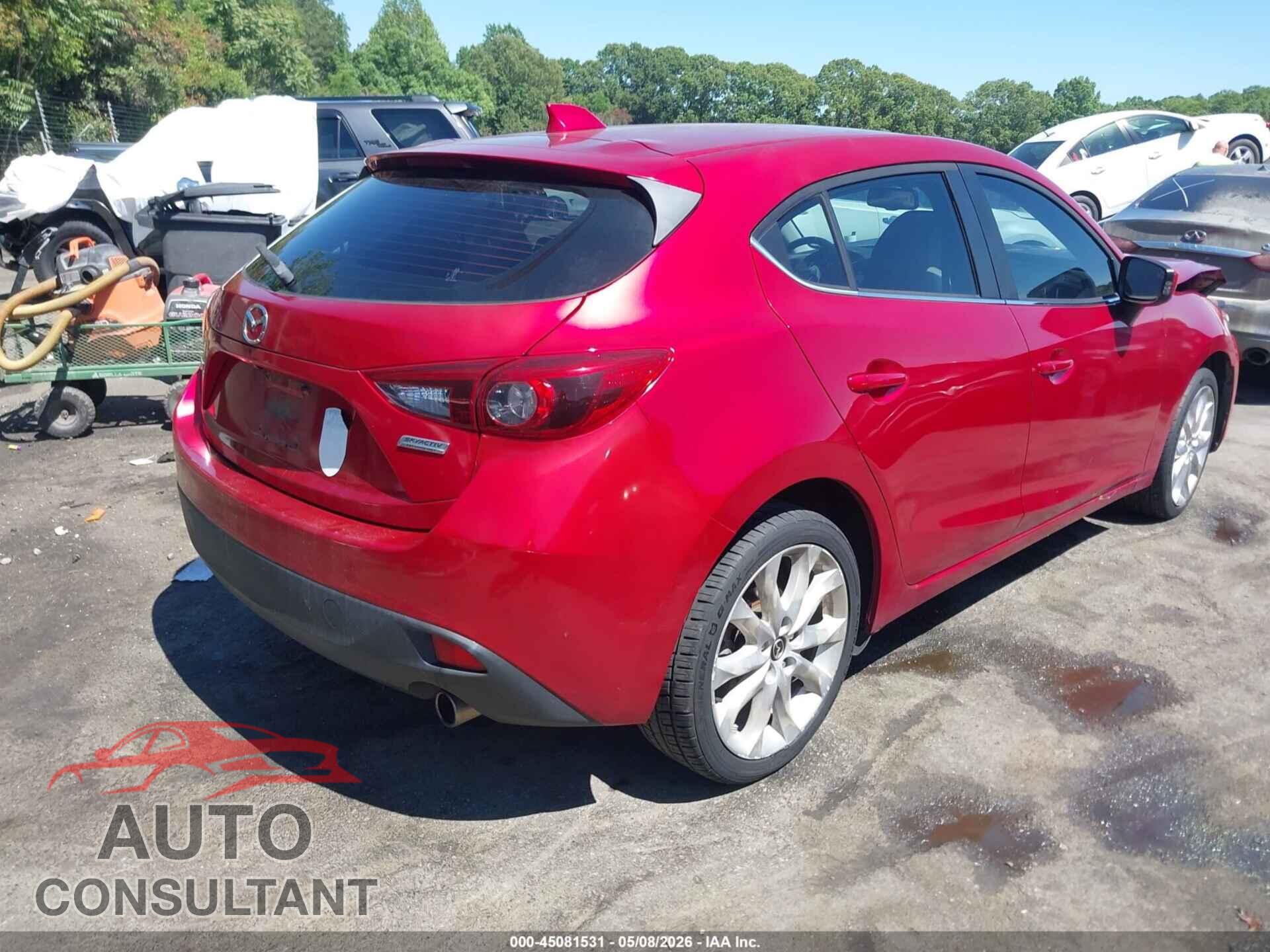 MAZDA MAZDA3 2014 - JM1BM1M37E1181252