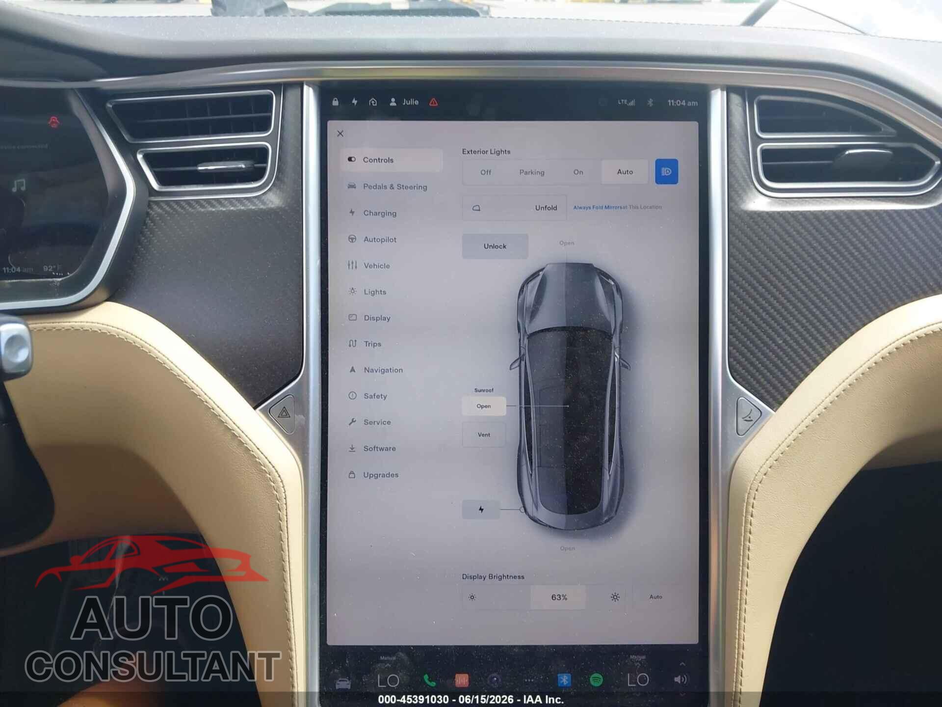 TESLA MODEL S 2017 - 5YJSA1E29HF190870