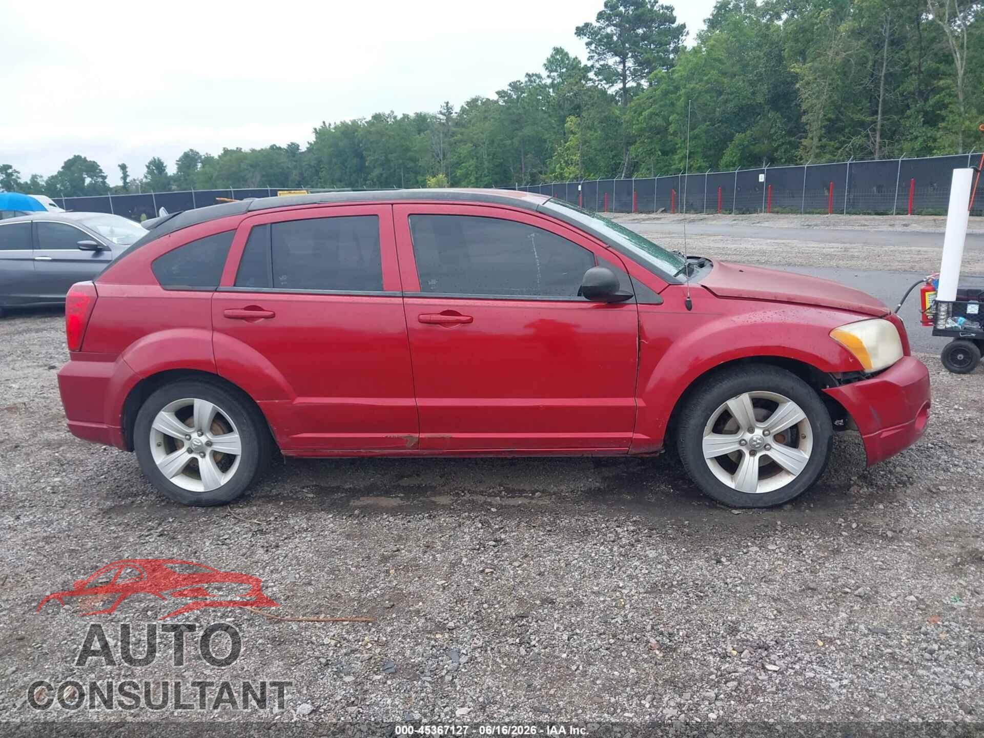 DODGE CALIBER 2009 - 1B3HB48A39D104863