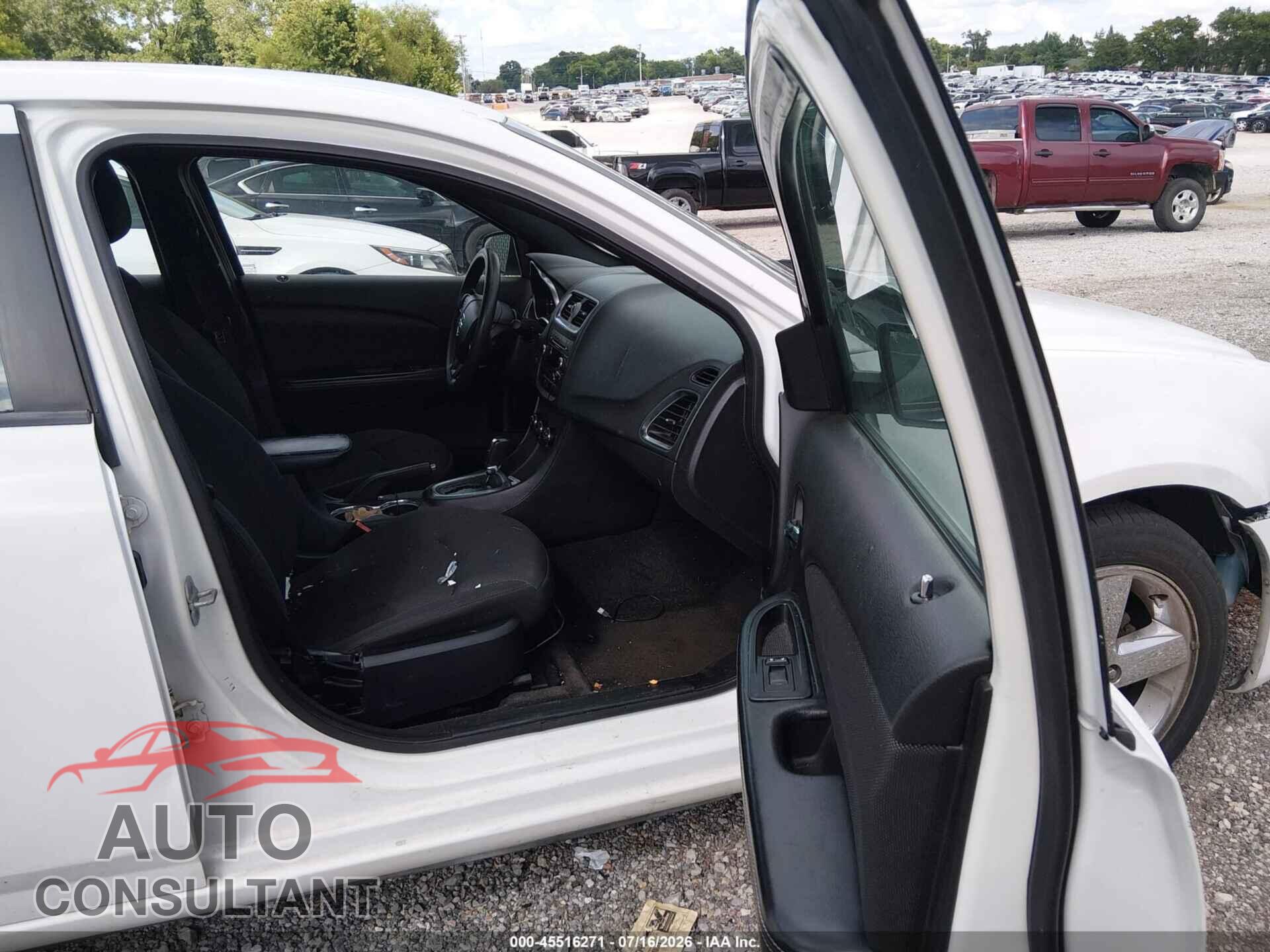DODGE AVENGER 2012 - 1C3CDZAB7CN216123