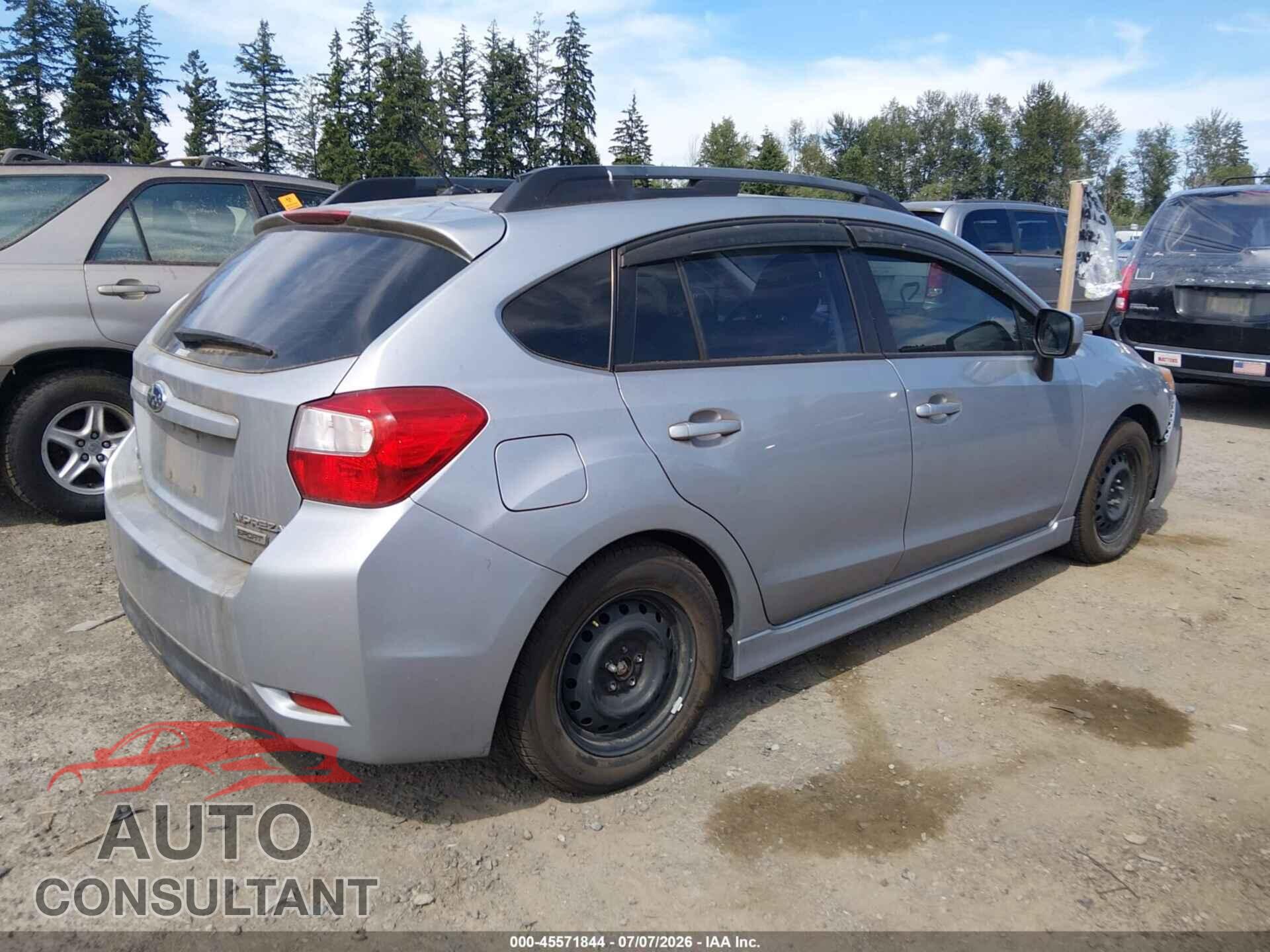SUBARU IMPREZA 2013 - JF1GPAR61DH205069
