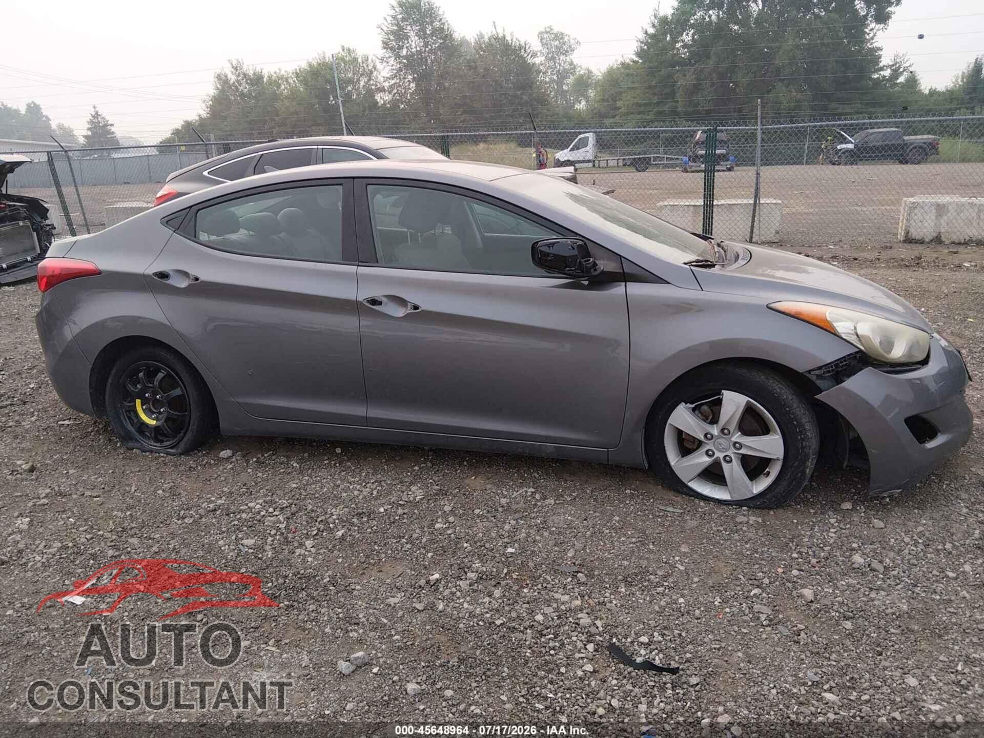 HYUNDAI ELANTRA 2012 - 5NPDH4AE5CH122579