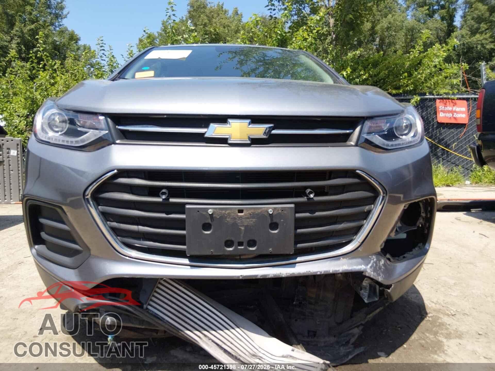CHEVROLET TRAX 2020 - 3GNCJLSB8LL322698
