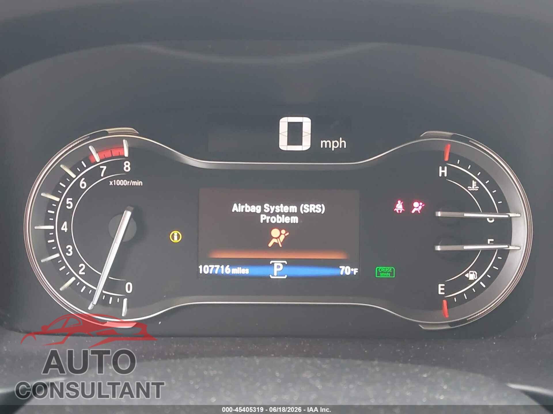 HONDA PILOT 2017 - 5FNYF6H75HB012003