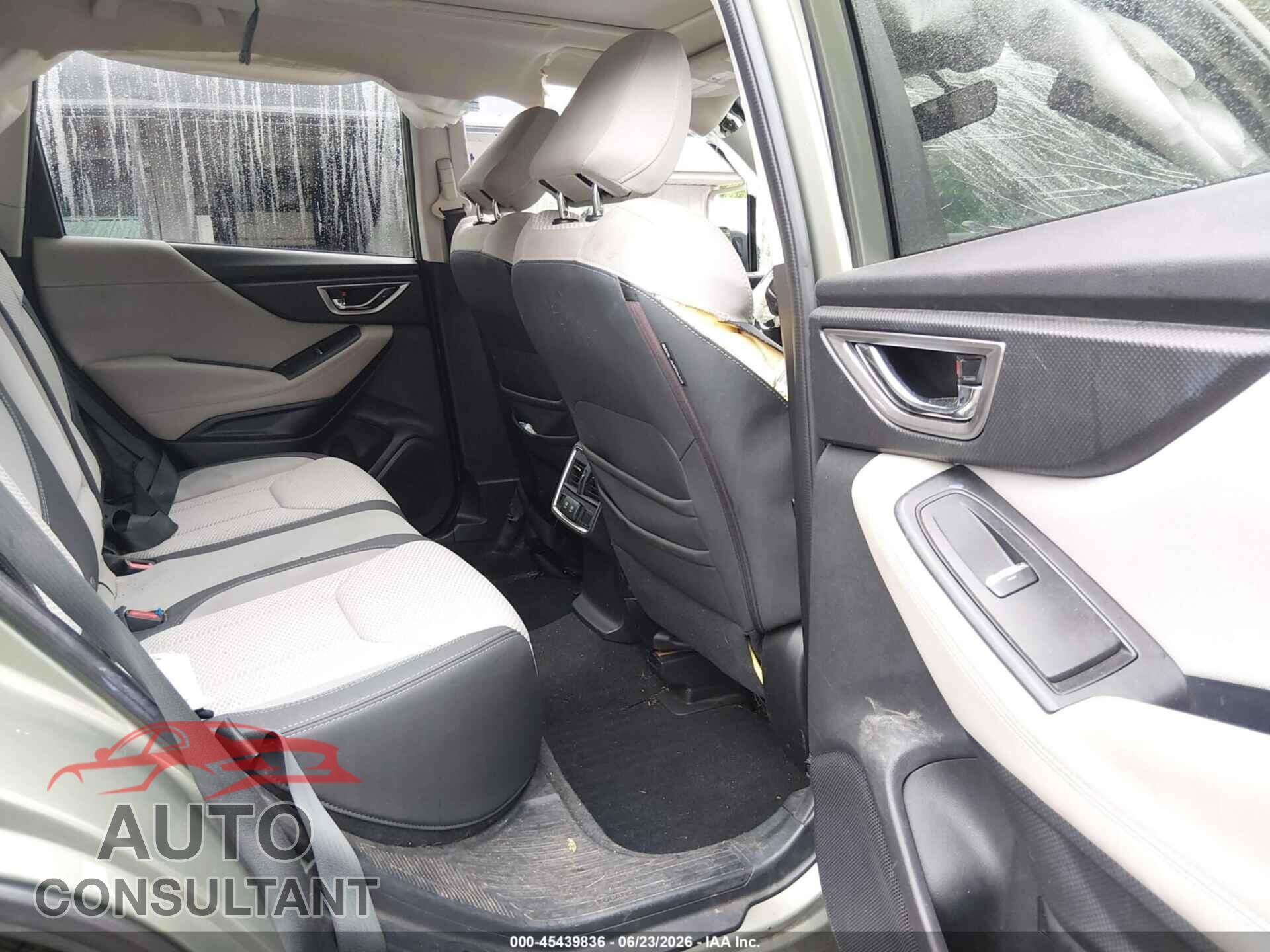 SUBARU FORESTER 2019 - JF2SKAGC8KH555616