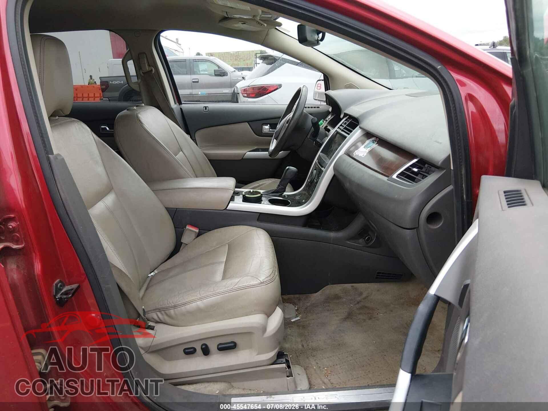 FORD EDGE 2012 - 2FMDK4KCXCBA16621