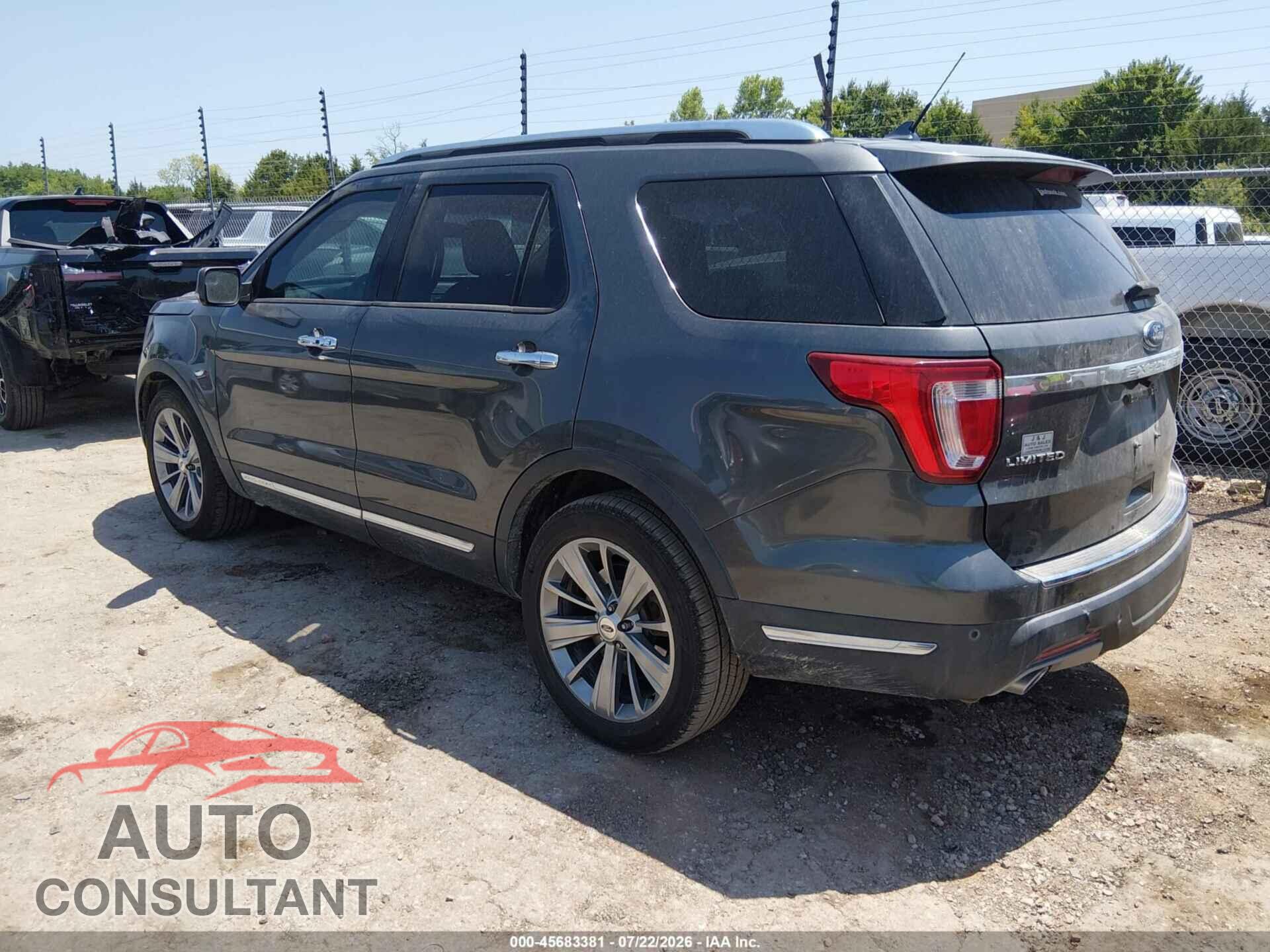 FORD EXPLORER 2018 - 1FM5K7F84JGB57864