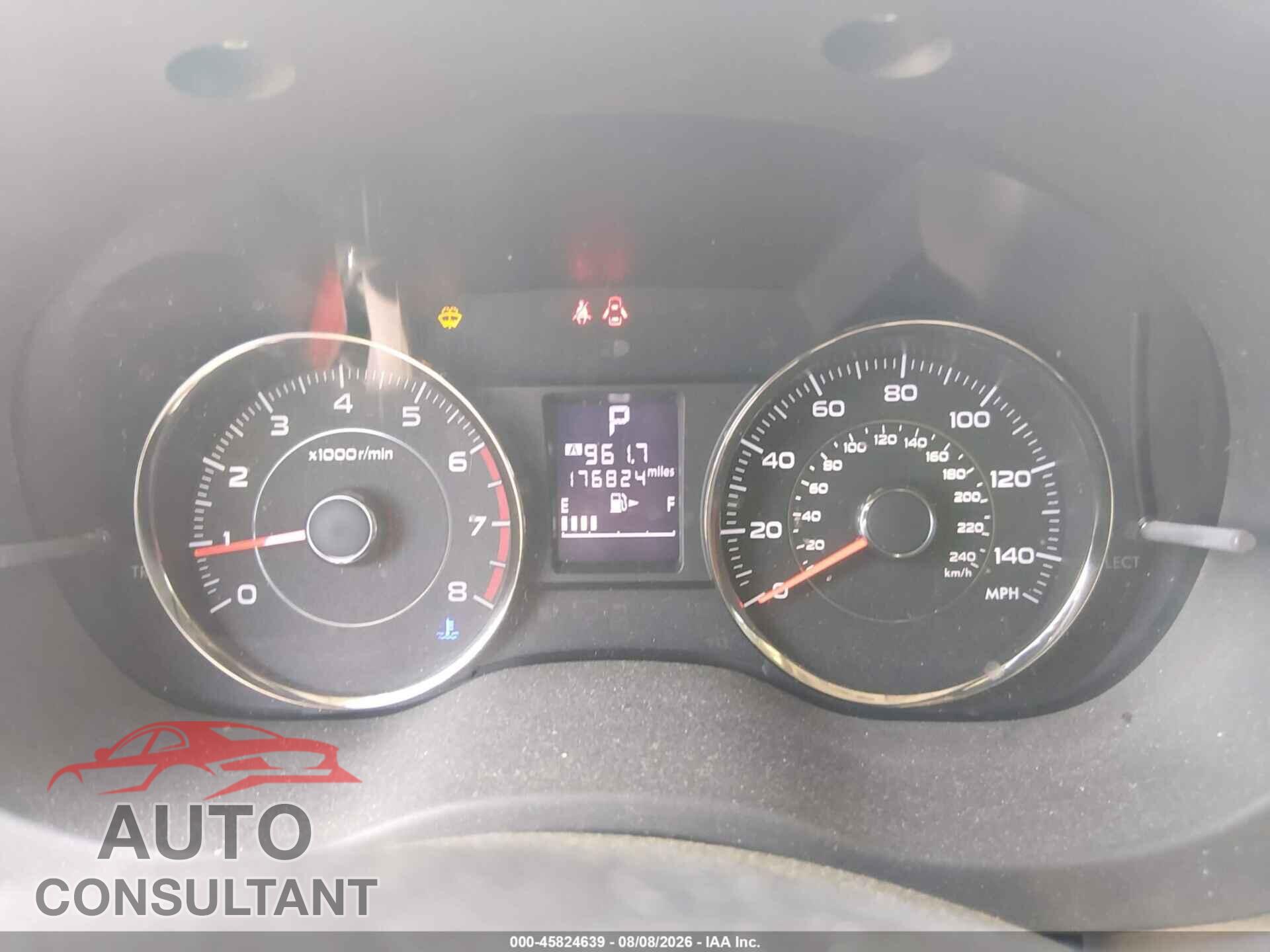 SUBARU FORESTER 2015 - JF2SJAUC3FH425465
