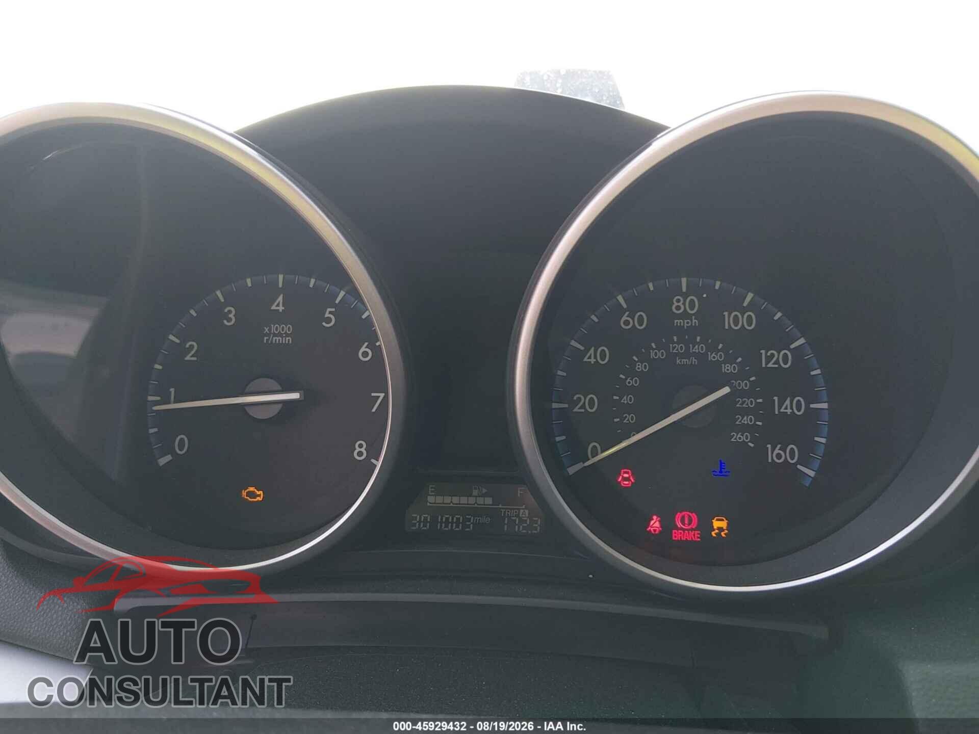 MAZDA MAZDA3 2012 - JM1BL1L83C1669143