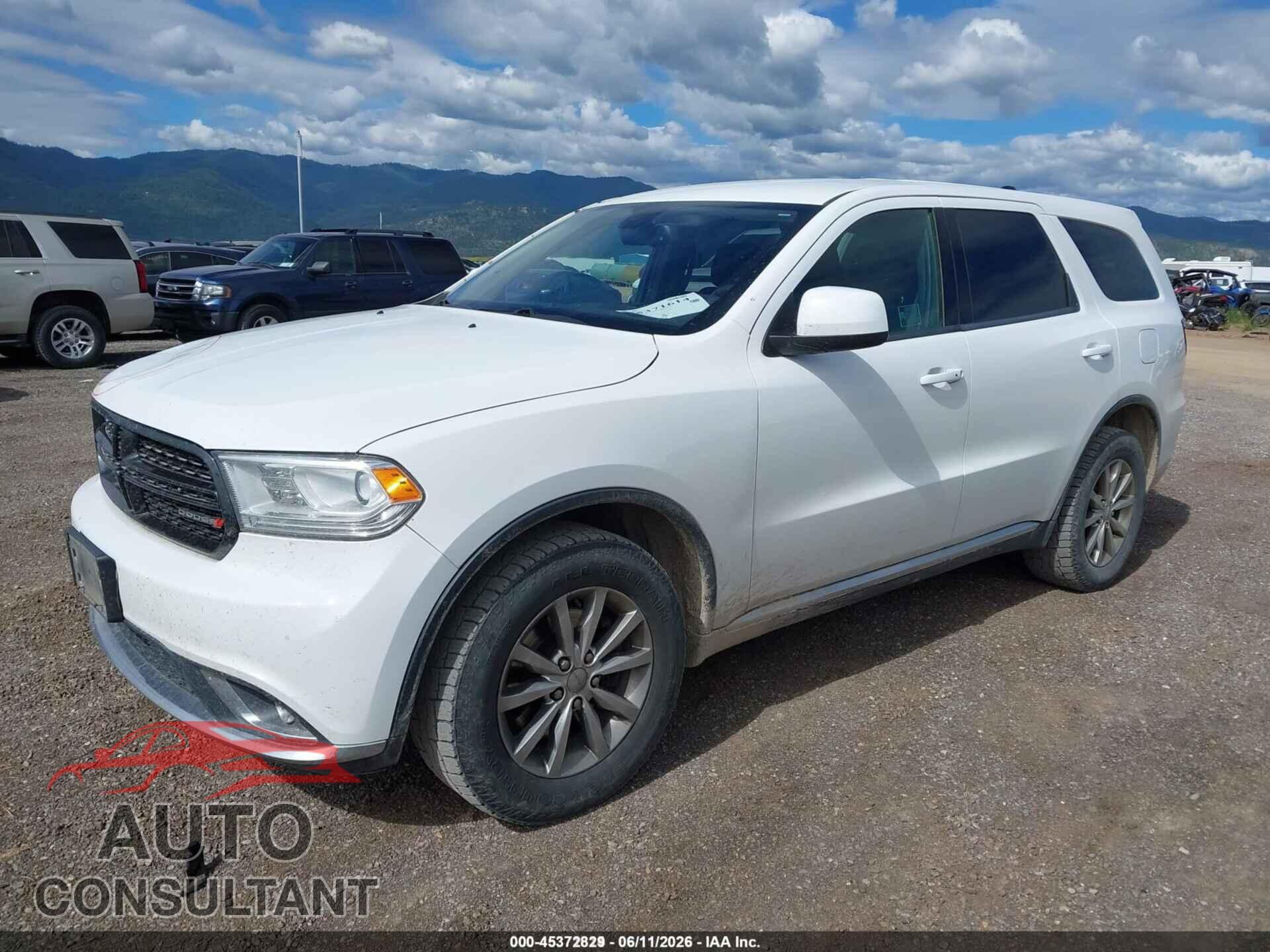 DODGE DURANGO 2016 - 1C4SDJFT6GC403221
