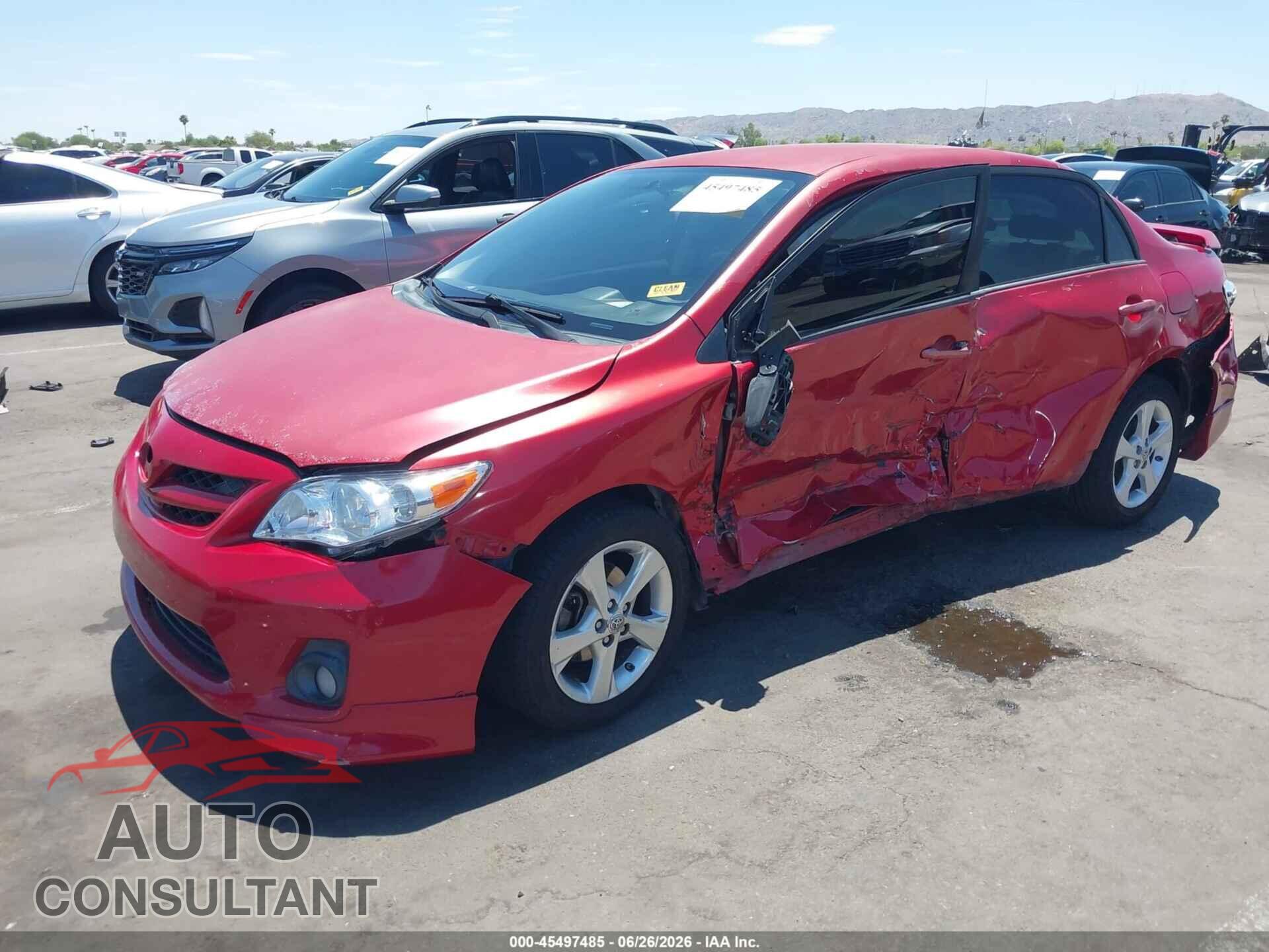 TOYOTA COROLLA 2012 - 2T1BU4EE7CC825715
