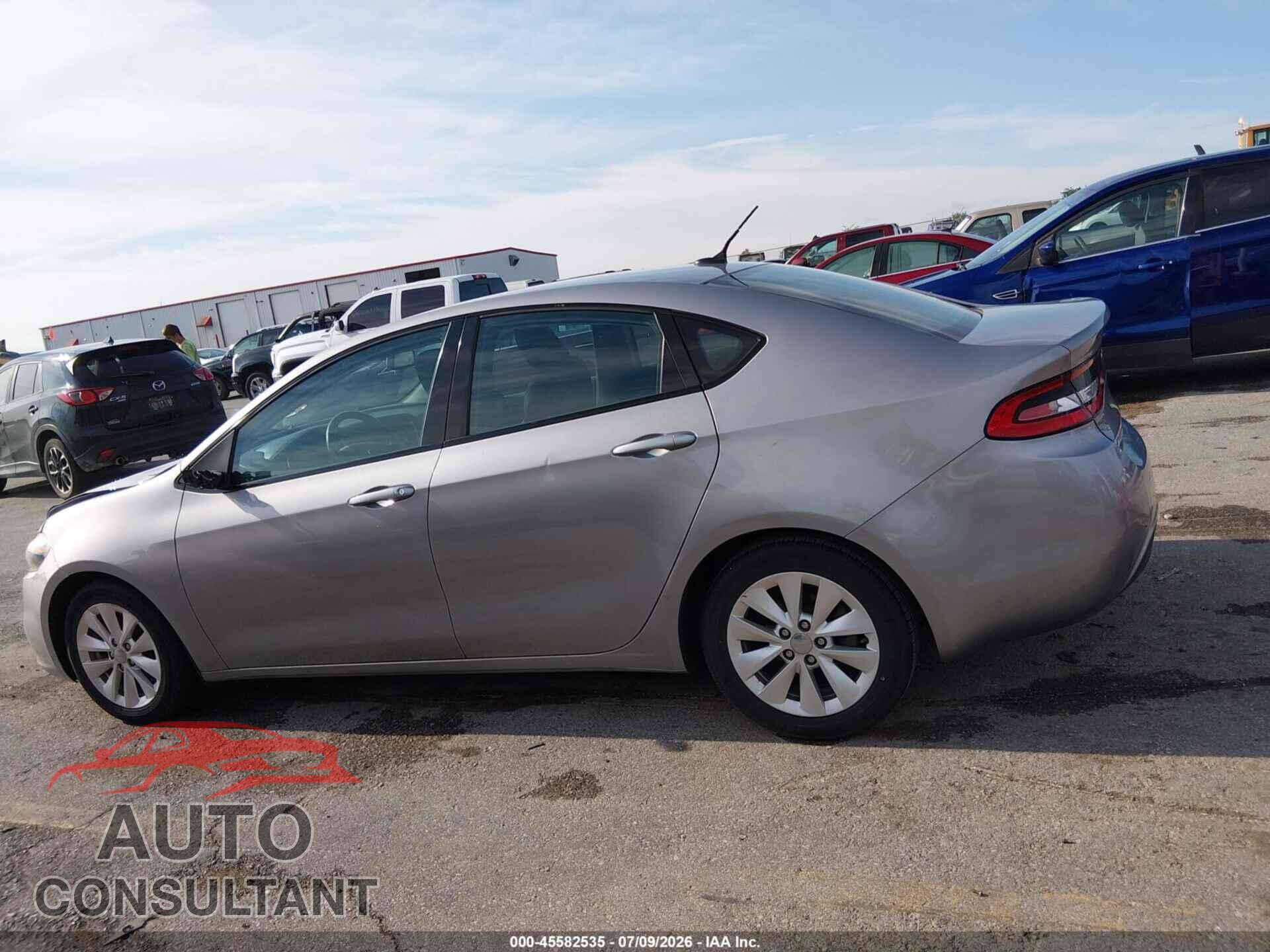 DODGE DART 2014 - 1C3CDFBB2ED857945