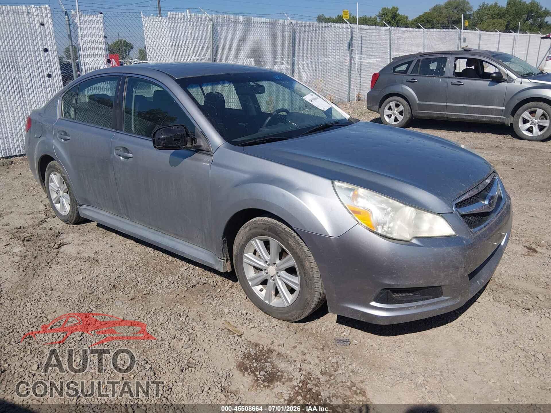 SUBARU LEGACY 2011 - 4S3BMCB60B3248105