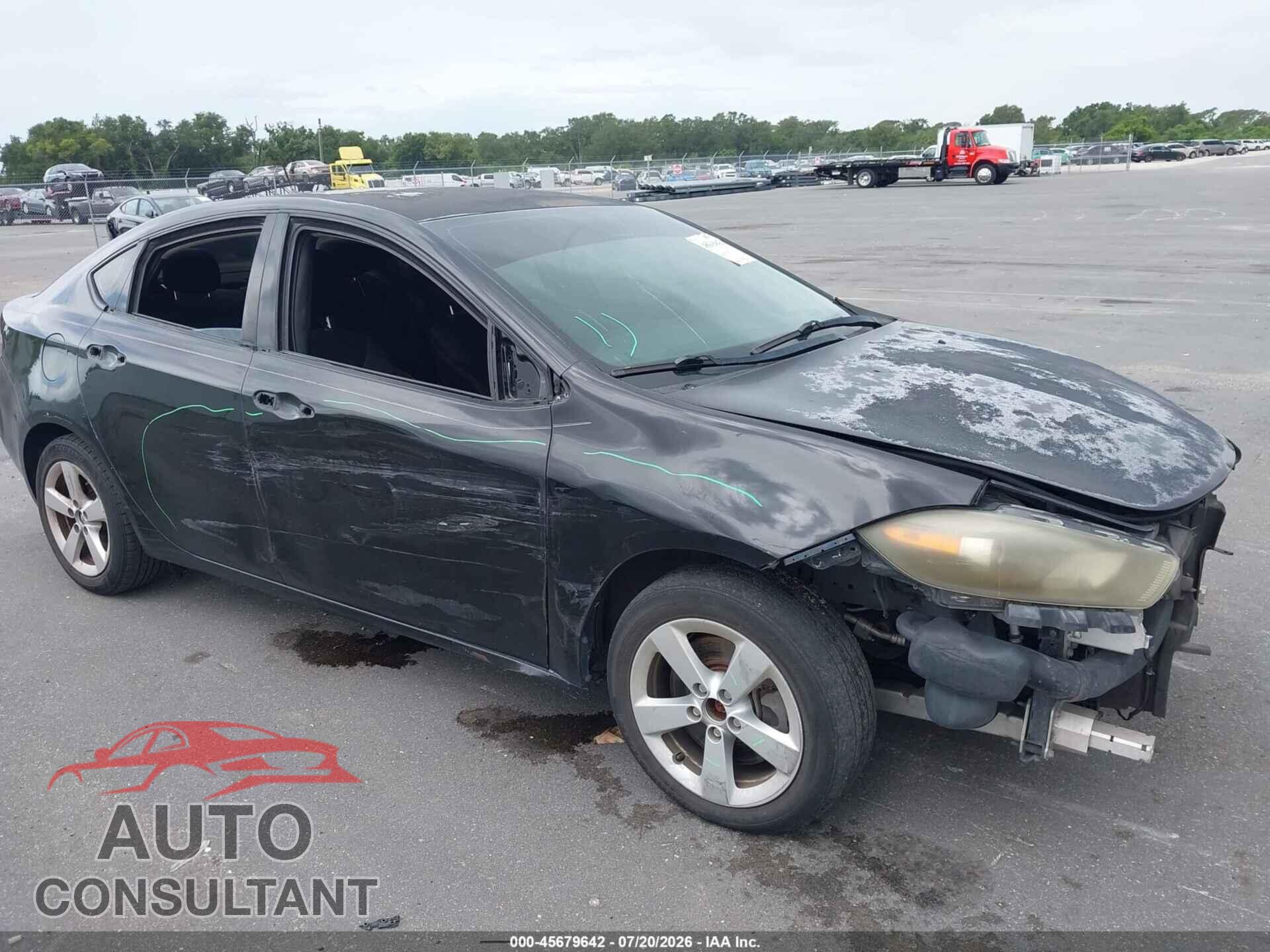 DODGE DART 2015 - 1C3CDFBB6FD199998