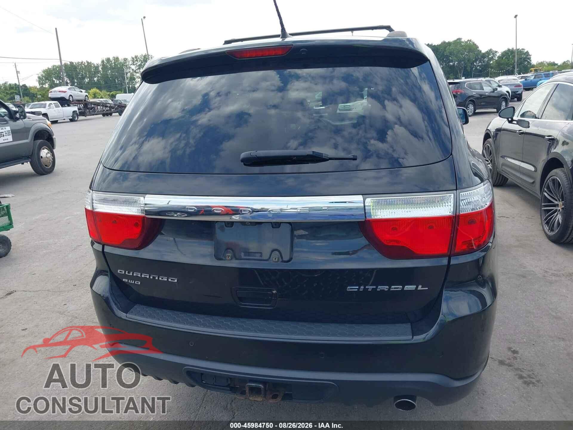 DODGE DURANGO 2013 - 1C4RDJEG9DC556979