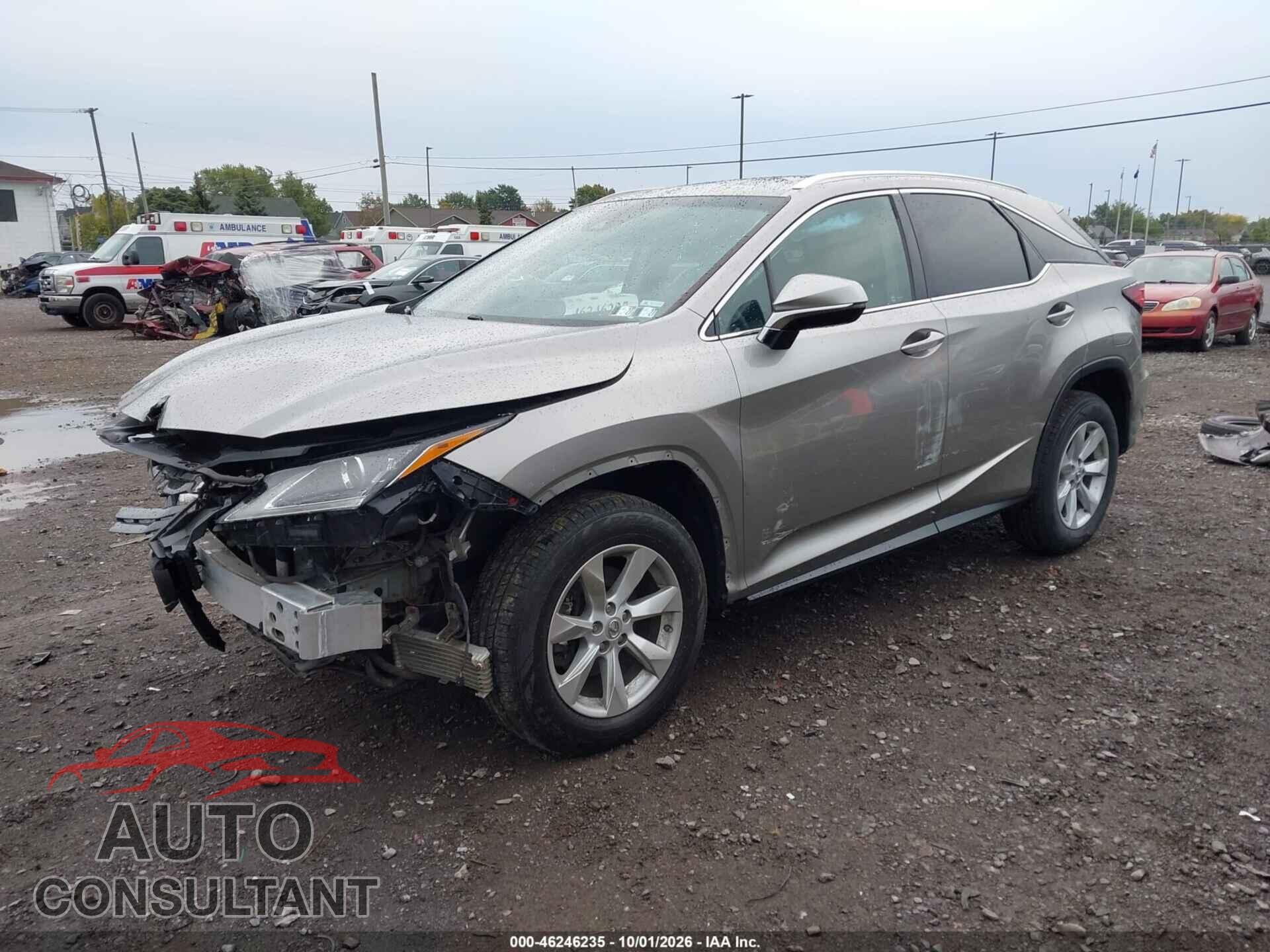 LEXUS RX 350 2017 - 2T2BZMCA4HC062623
