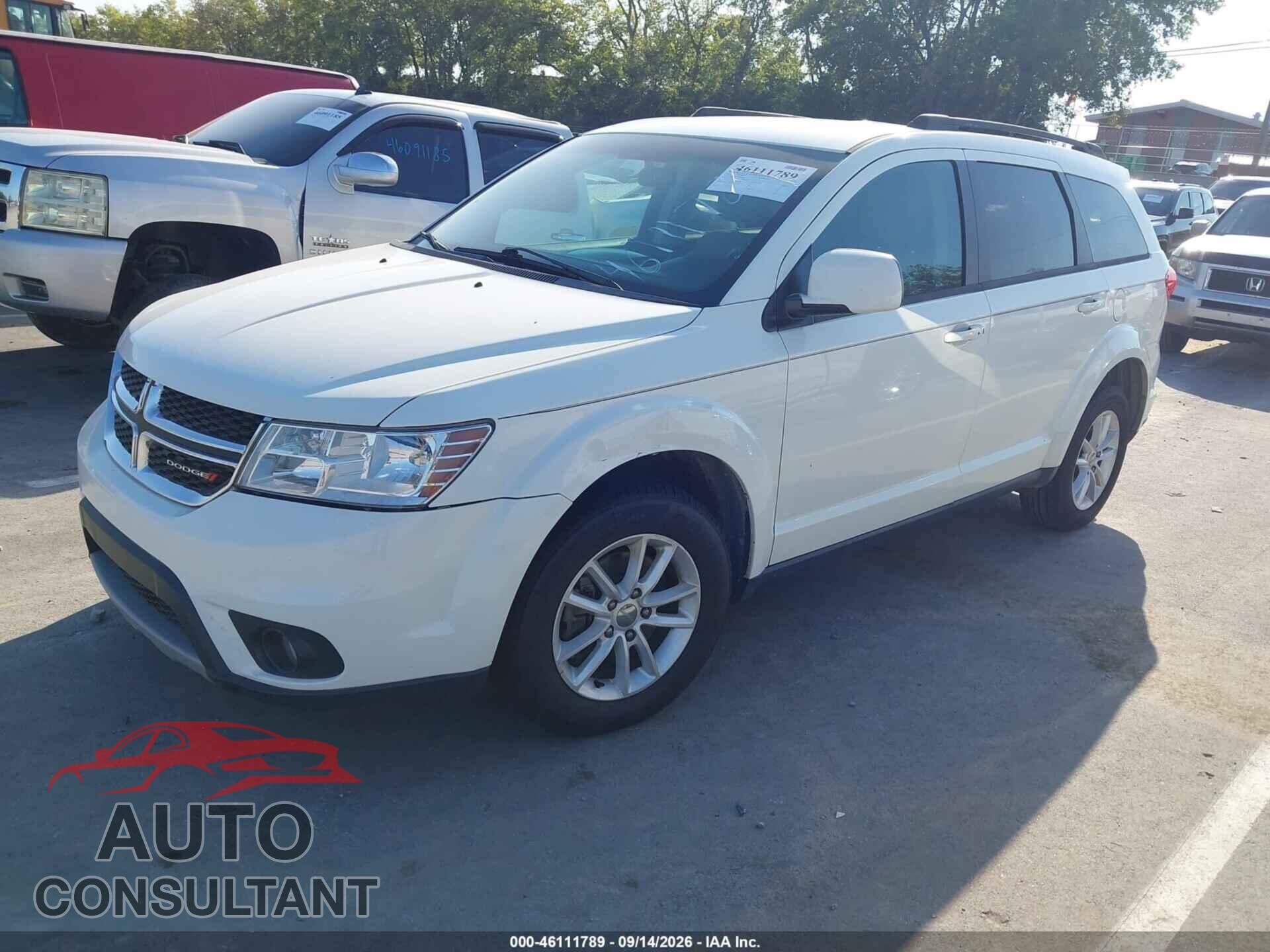 DODGE JOURNEY 2017 - 3C4PDCBG7HT534108