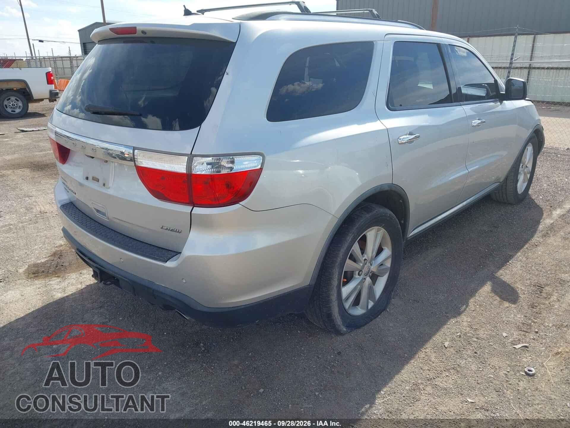 DODGE DURANGO 2011 - 1D4SE4GT5BC674635