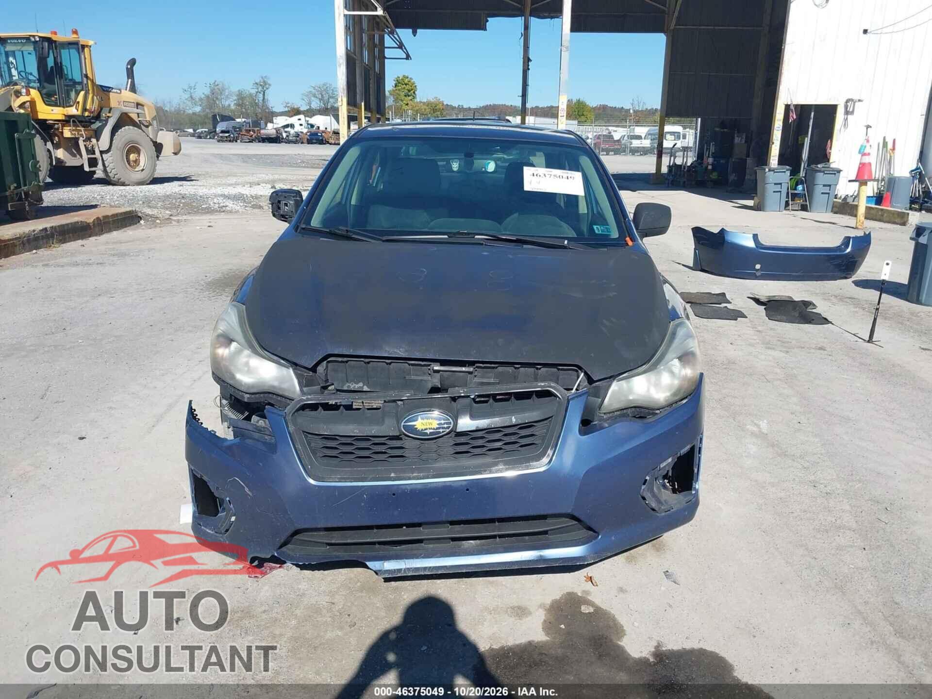 SUBARU IMPREZA 2012 - JF1GJAE60CH030352