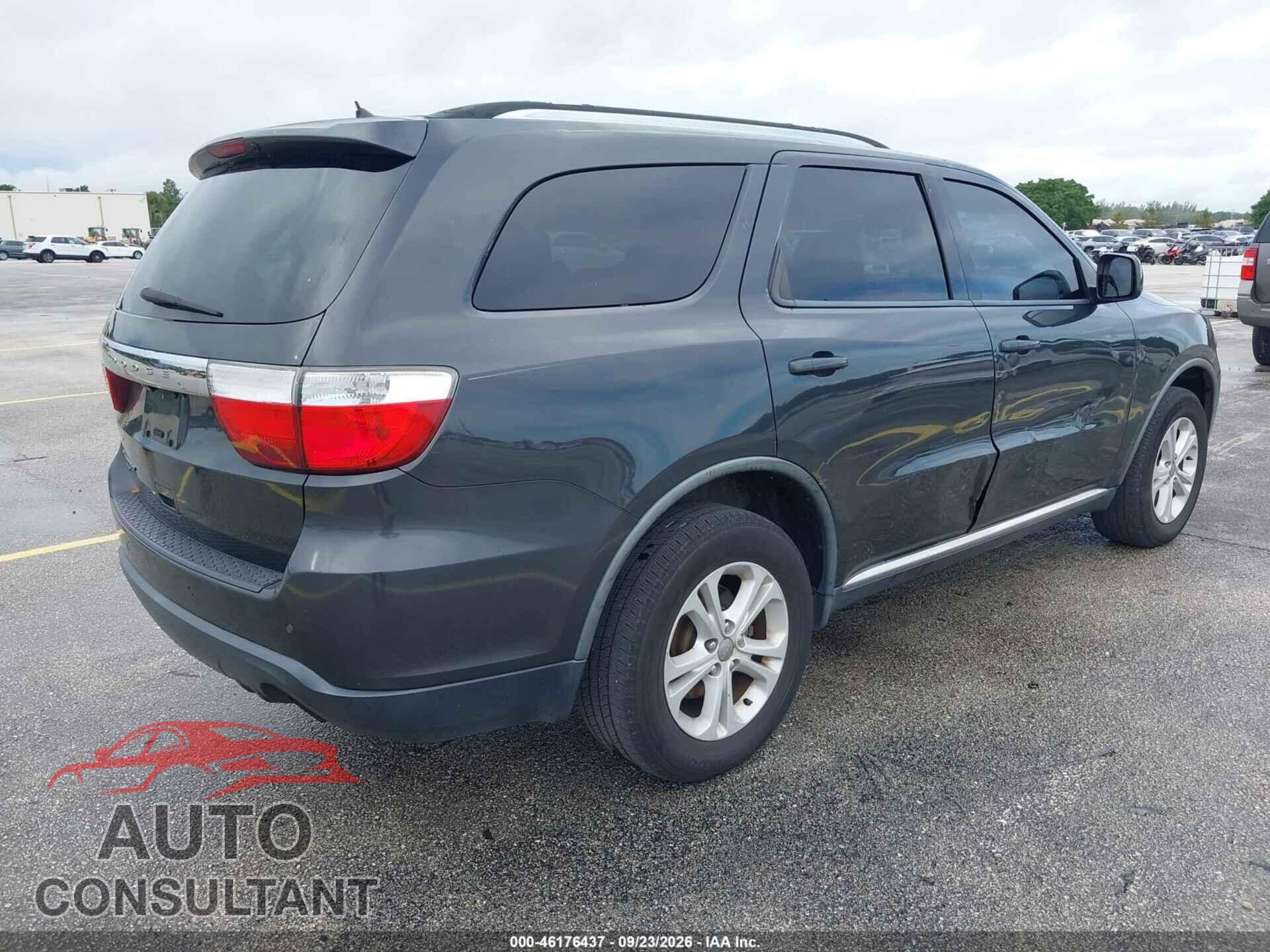 DODGE DURANGO 2011 - 1D4RE2GG9BC653776
