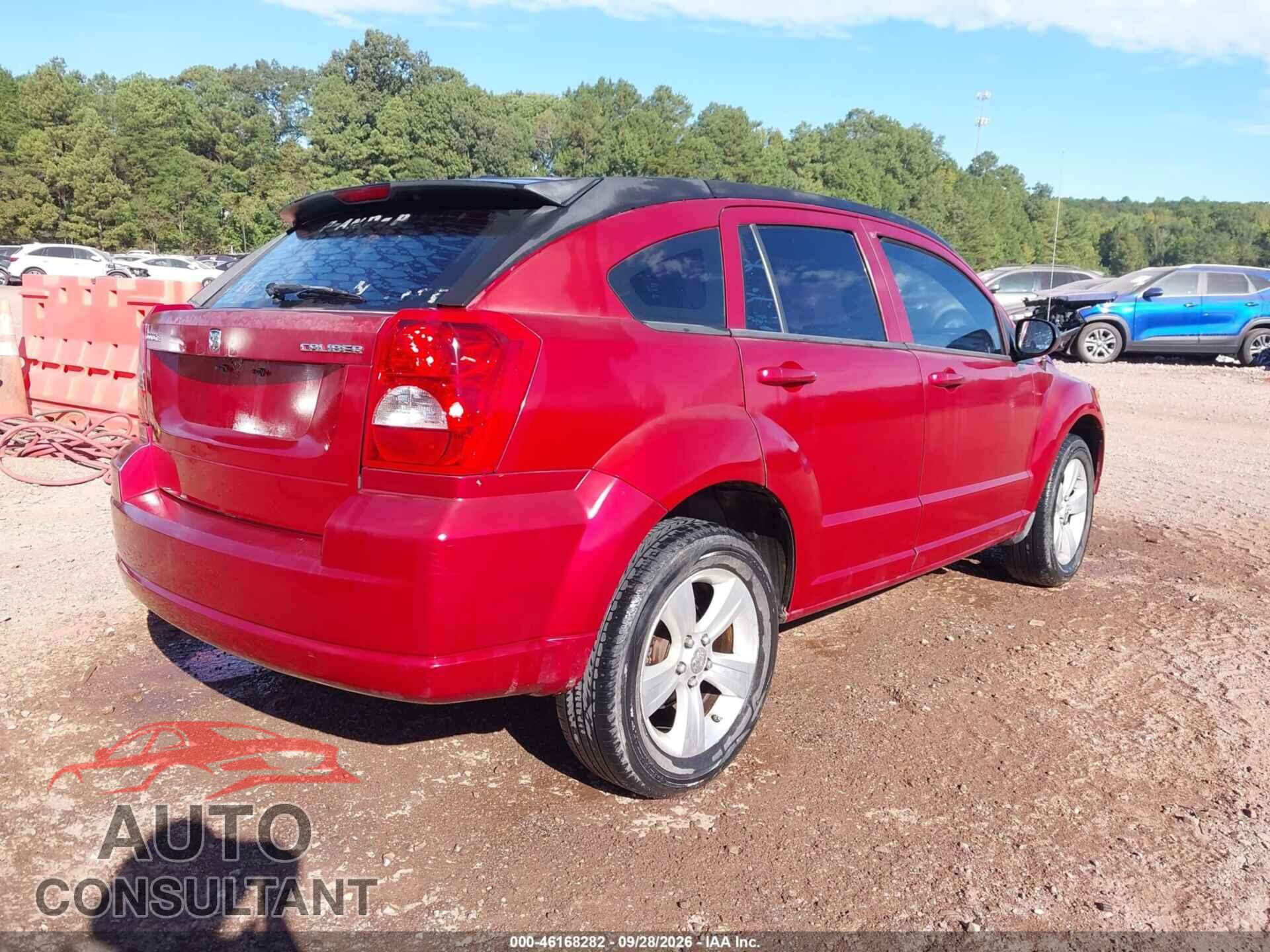 DODGE CALIBER 2010 - 1B3CB9HA6AD595182