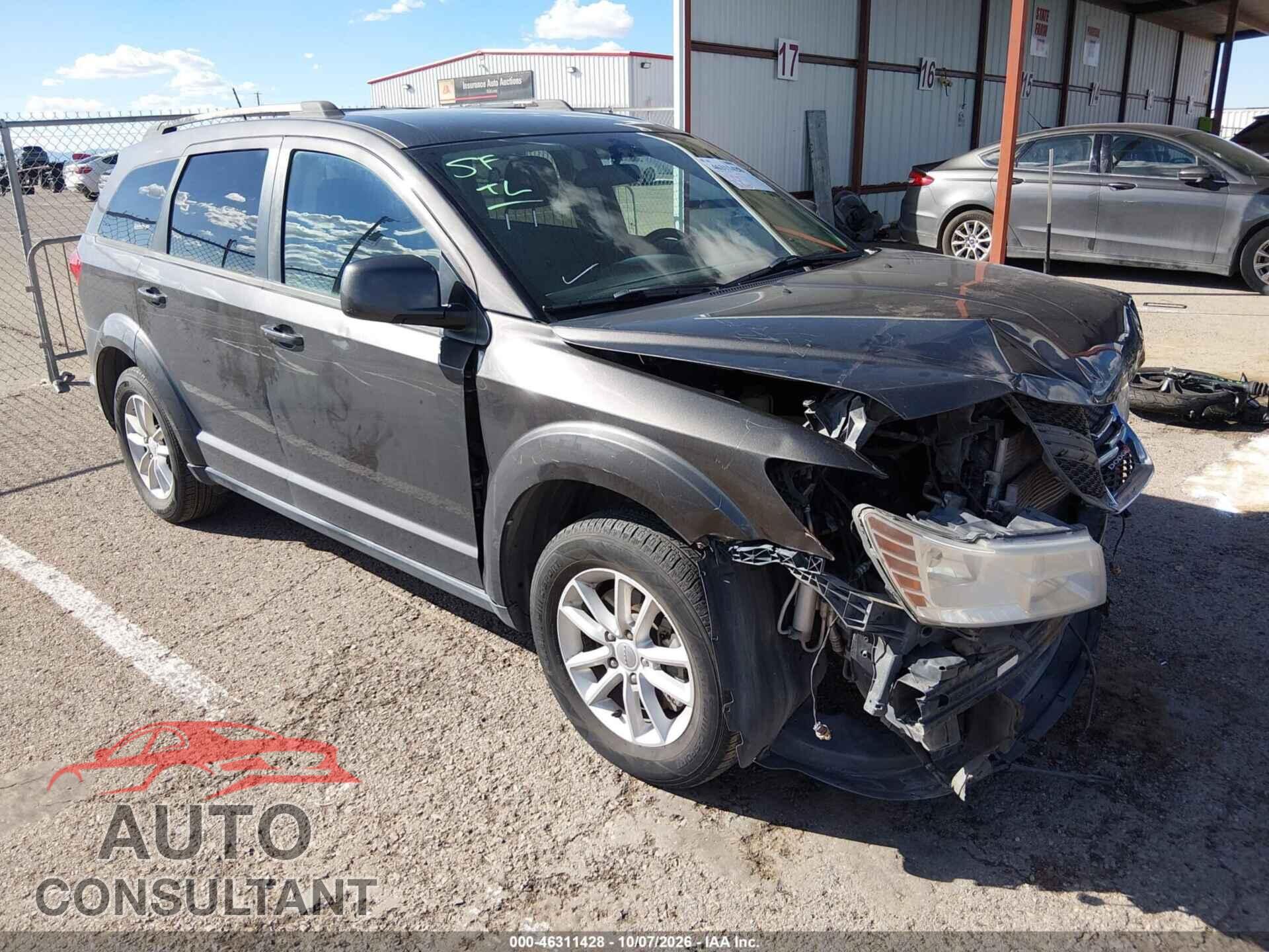 DODGE JOURNEY 2017 - 3C4PDCBBXHT562800