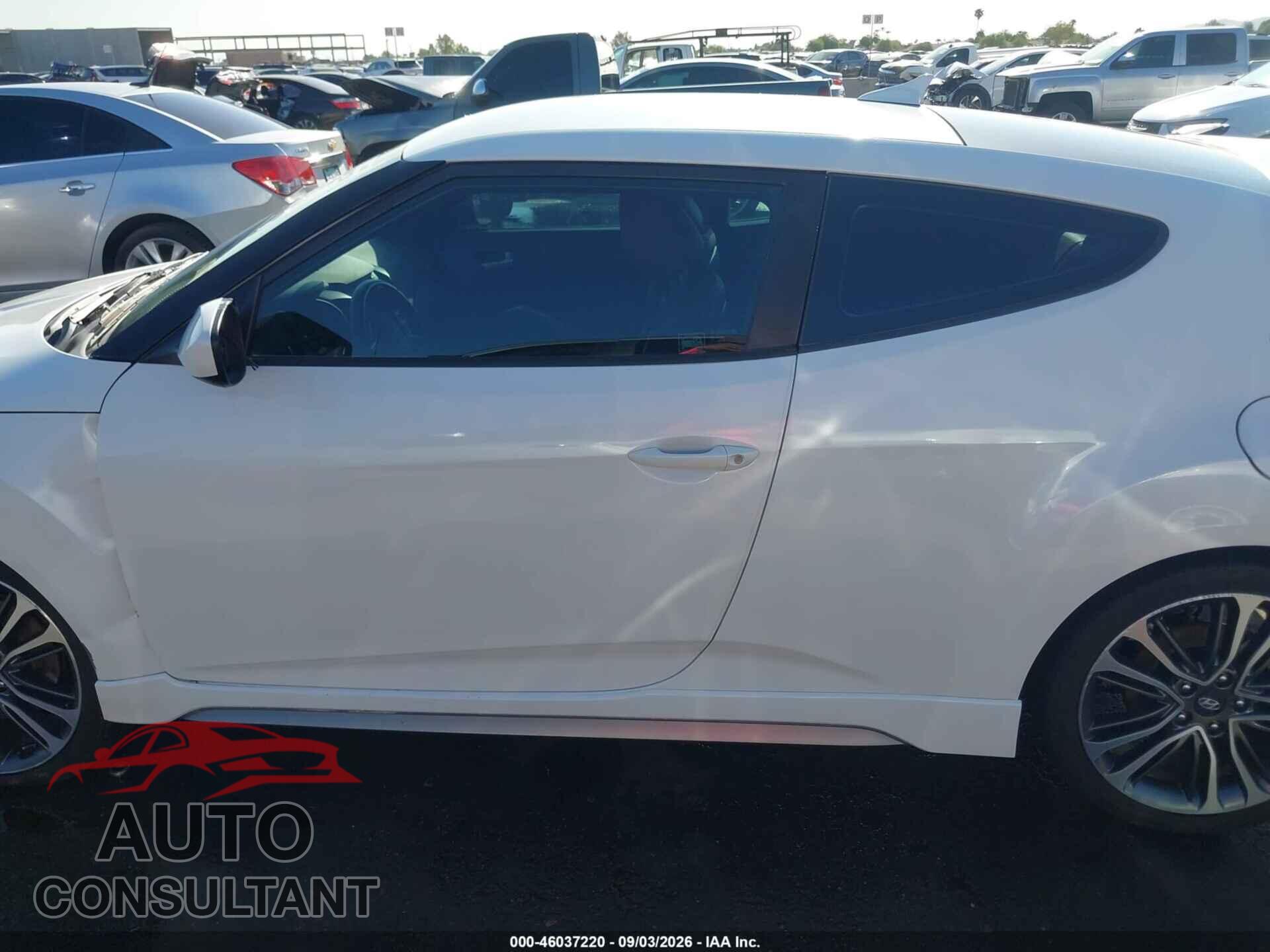 HYUNDAI VELOSTER 2016 - KMHTC6AE3GU265916