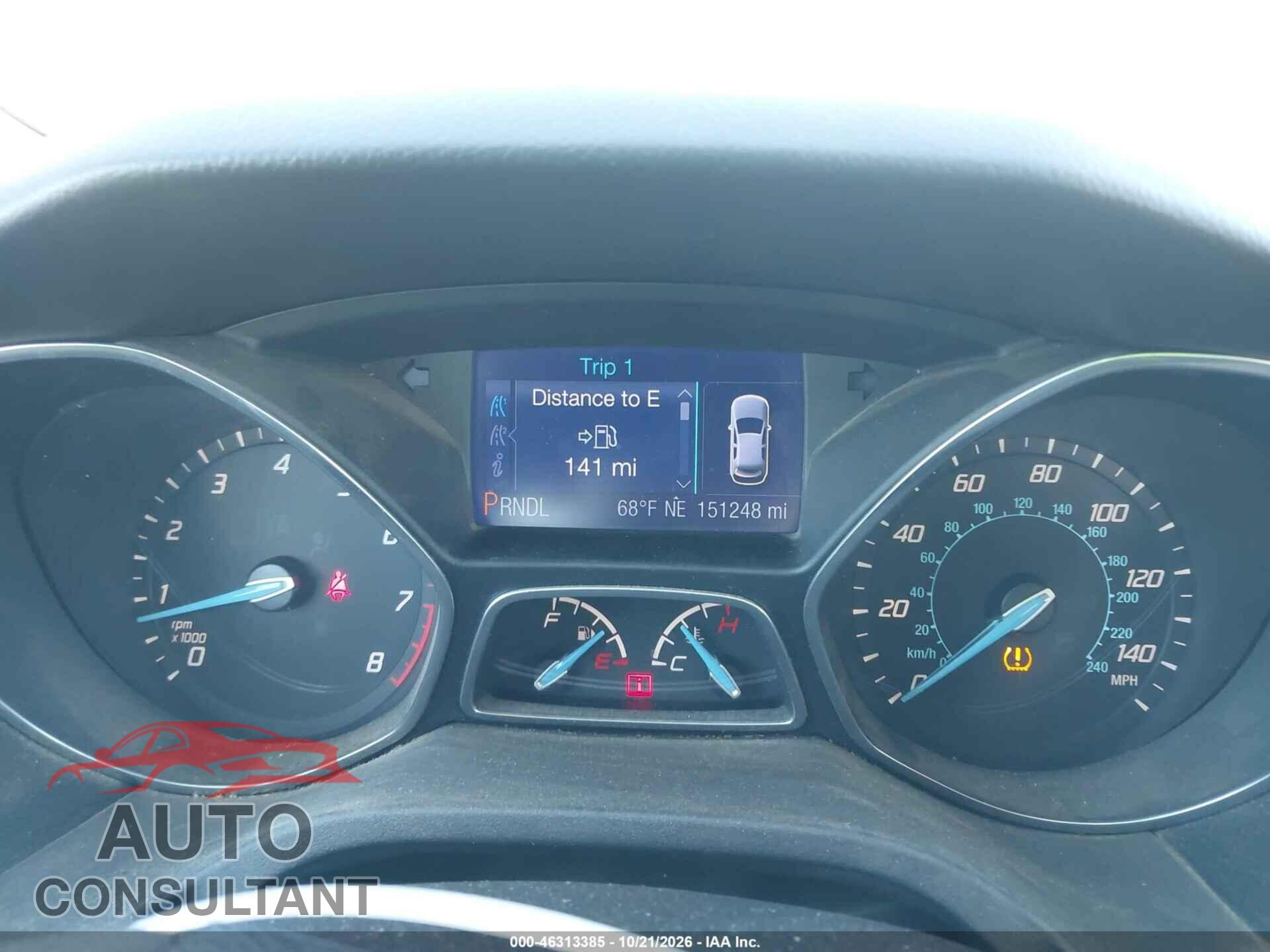 FORD FOCUS 2013 - 1FADP3K27DL130512