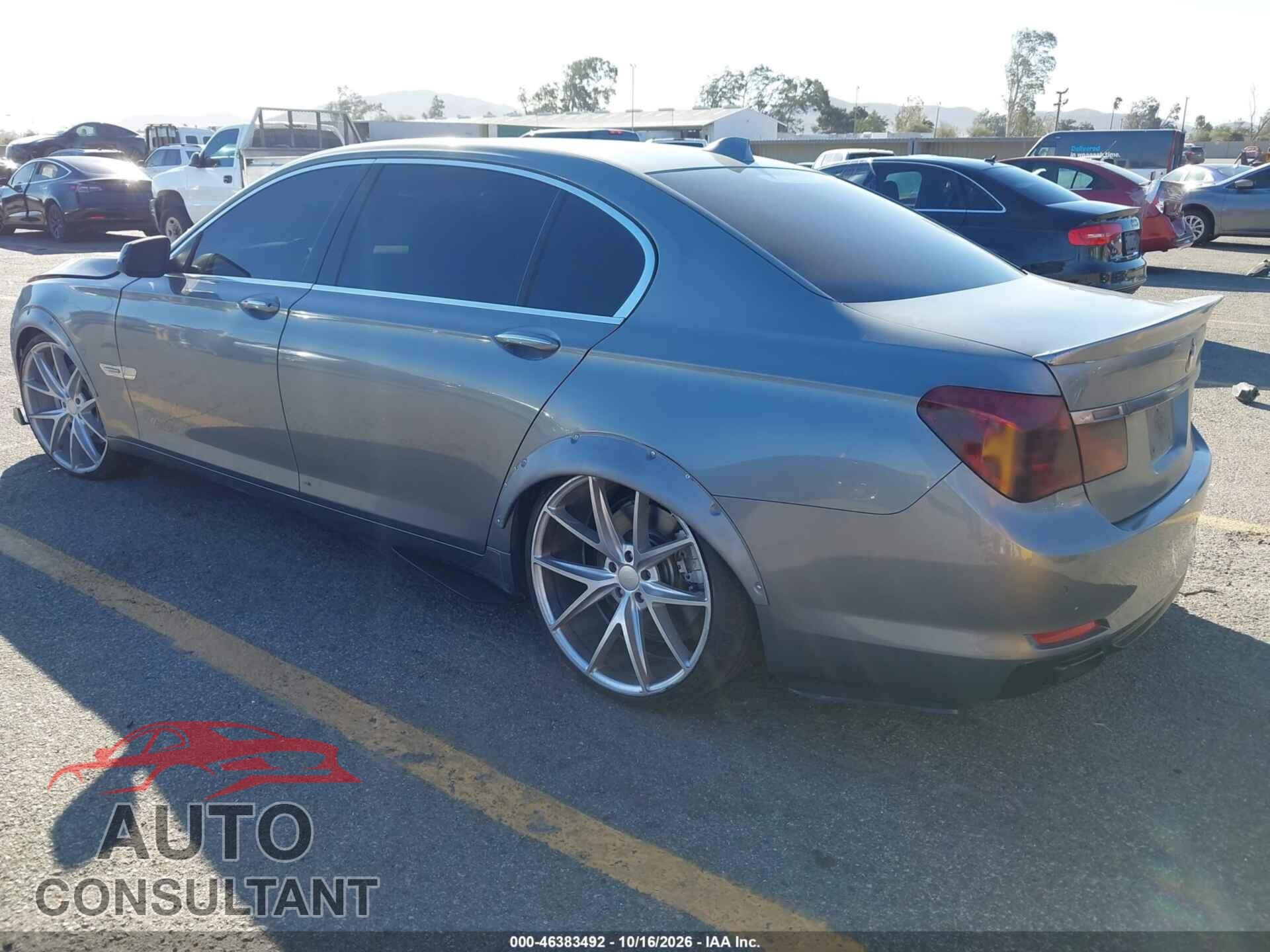 BMW 750LI 2011 - WBAKB8C54BCY65870