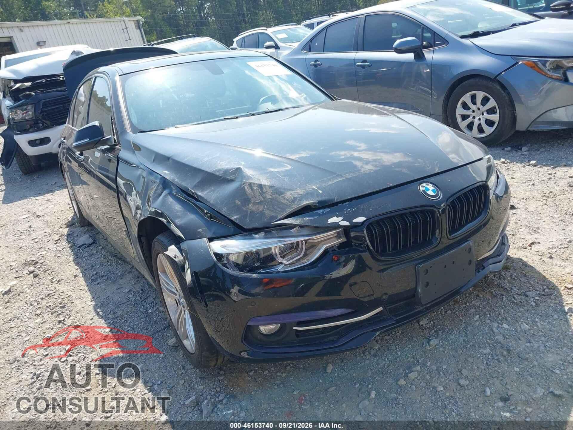 BMW 328I 2016 - WBA8E3G57GNU01255