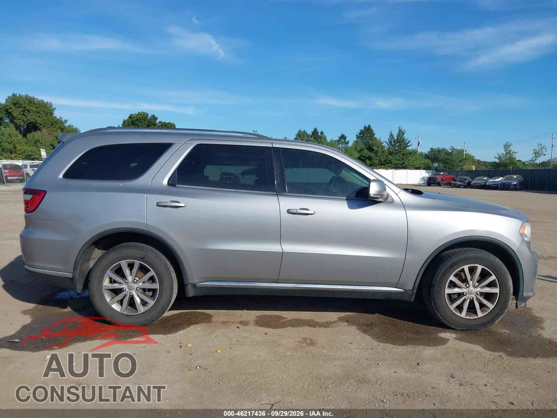 DODGE DURANGO 2015 - 1C4RDJDG8FC202360