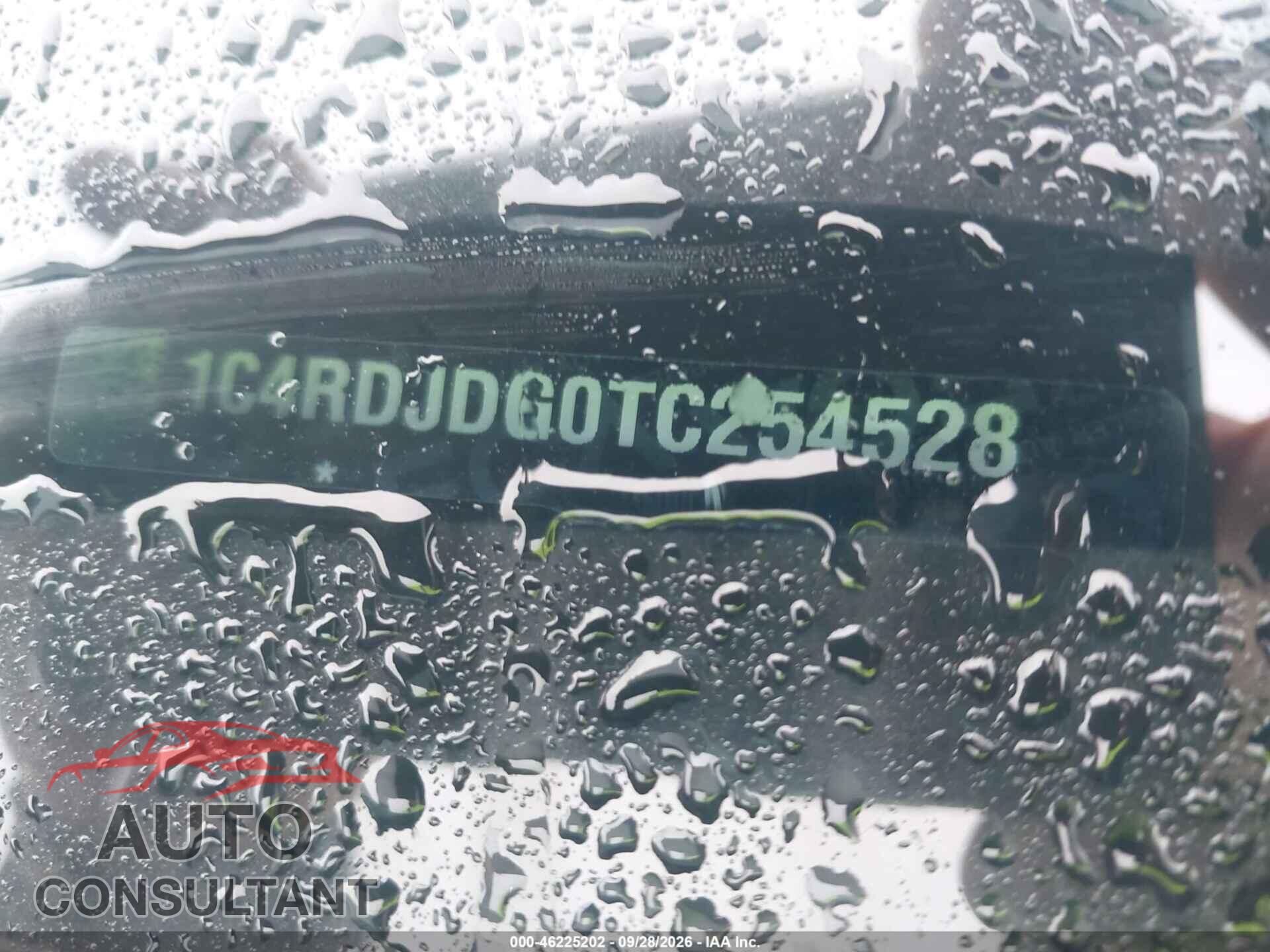 DODGE DURANGO 2026 - 1C4RDJDG0TC254528