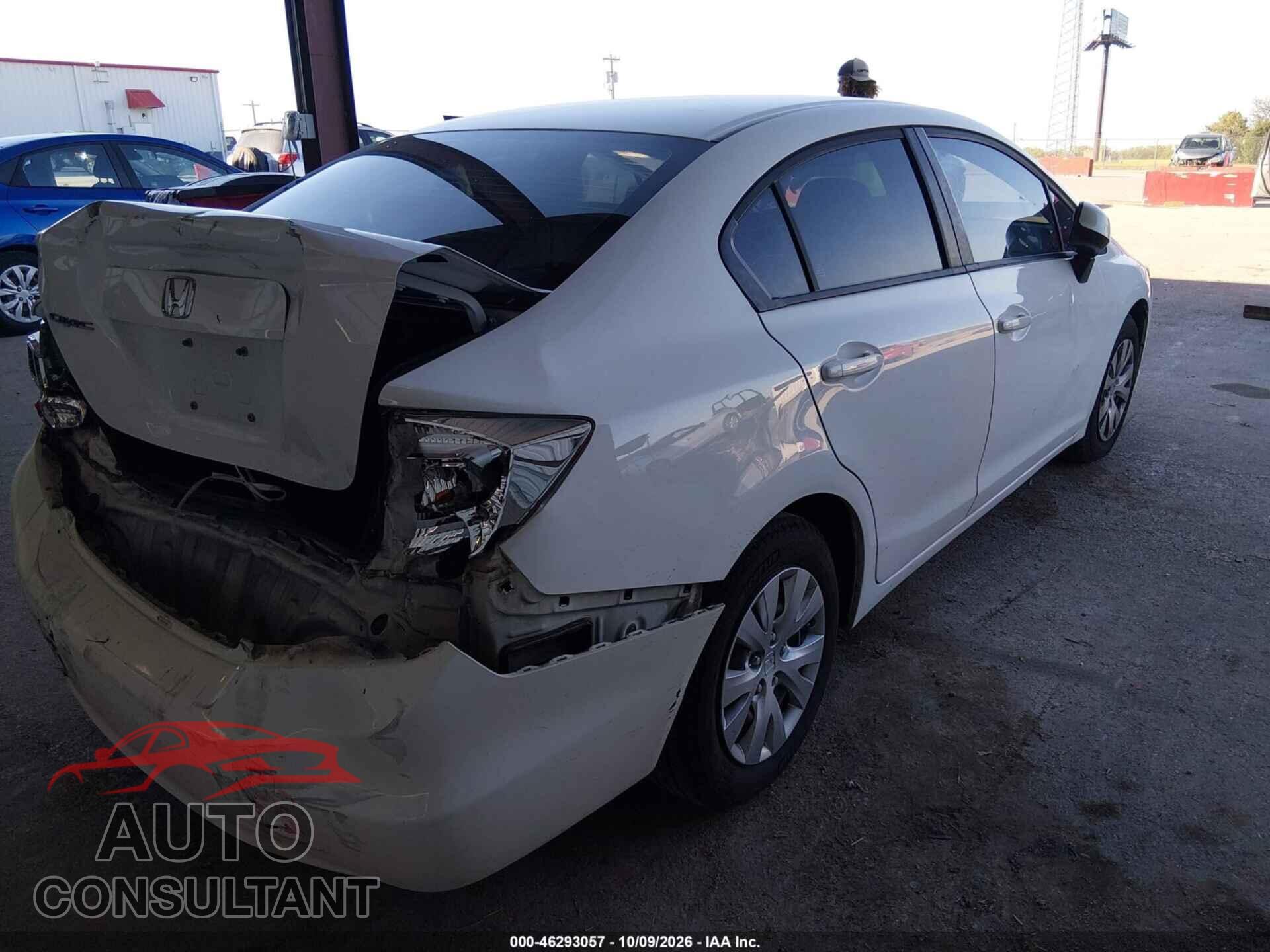 HONDA CIVIC 2012 - 19XFB2F59CE103660