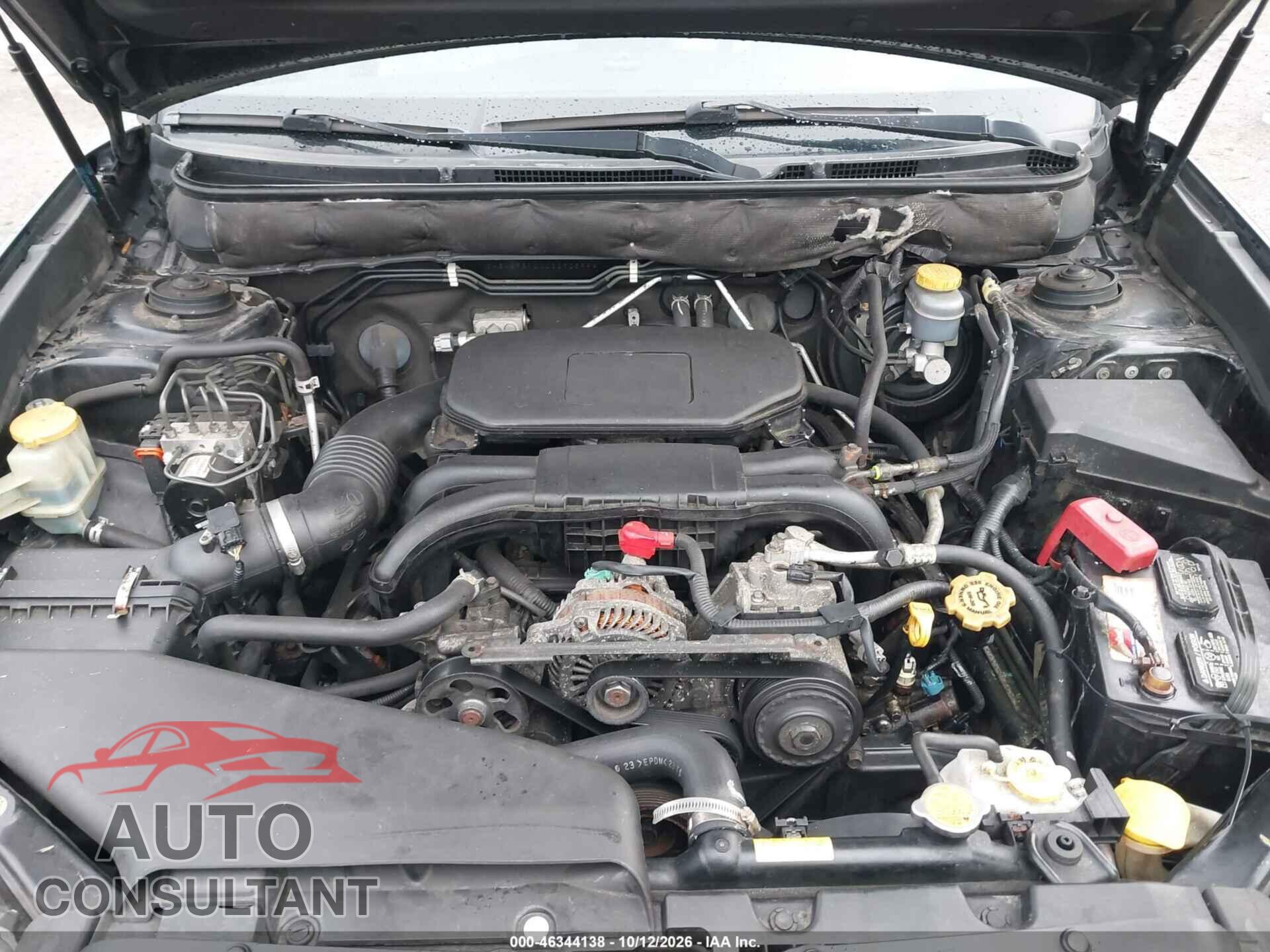 SUBARU OUTBACK 2012 - 4S4BRBKCXC3290599
