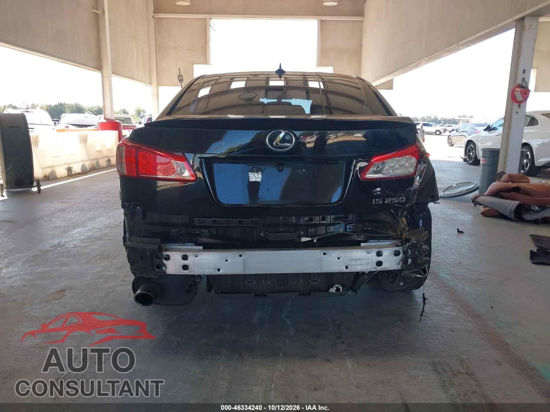 LEXUS IS 250 2012 - JTHBF5C23C5166052