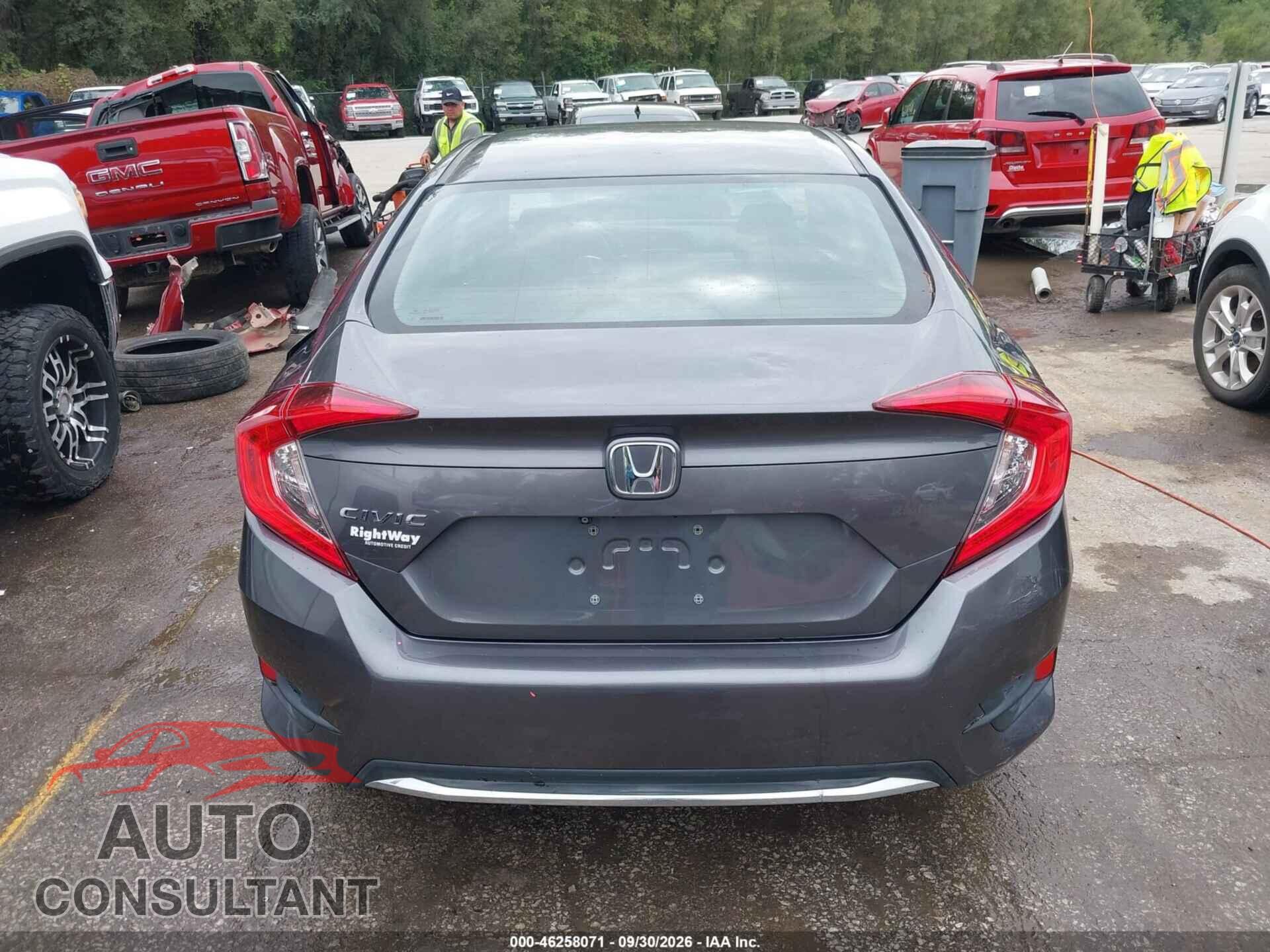 HONDA CIVIC 2019 - 2HGFC2F61KH519860