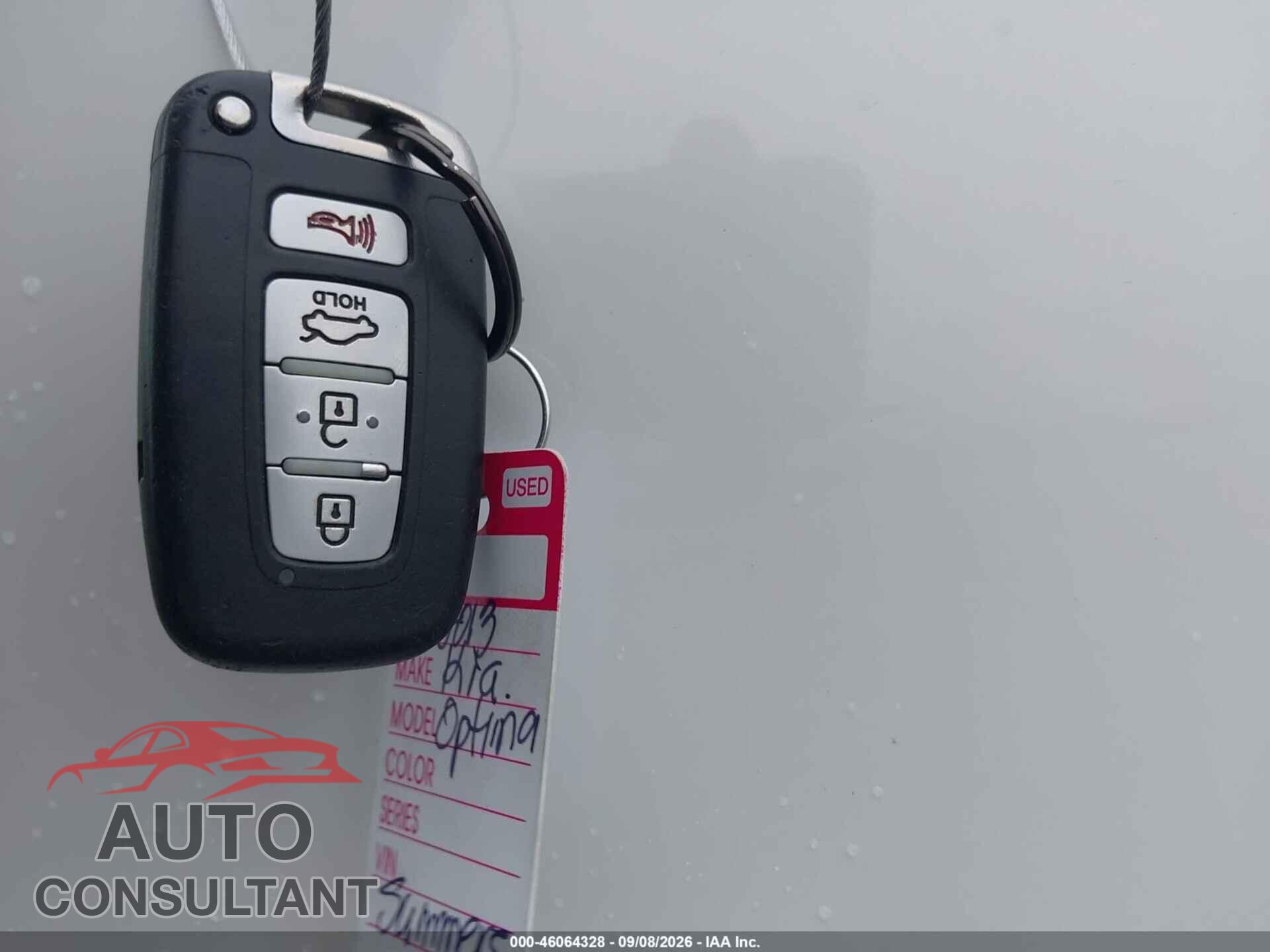 KIA OPTIMA 2013 - 5XXGN4A71DG206340