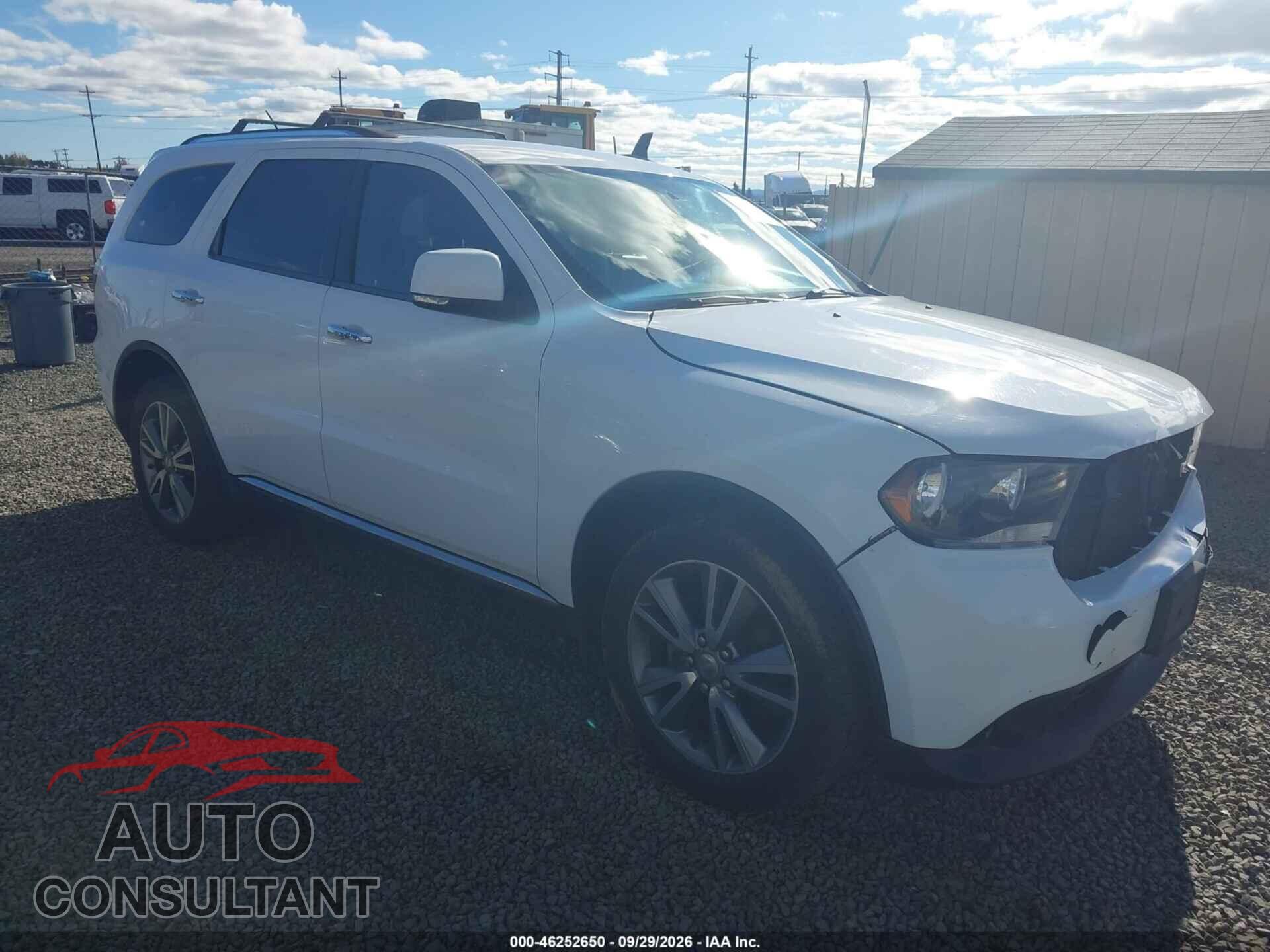 DODGE DURANGO 2013 - 1C4RDJDG4DC701007