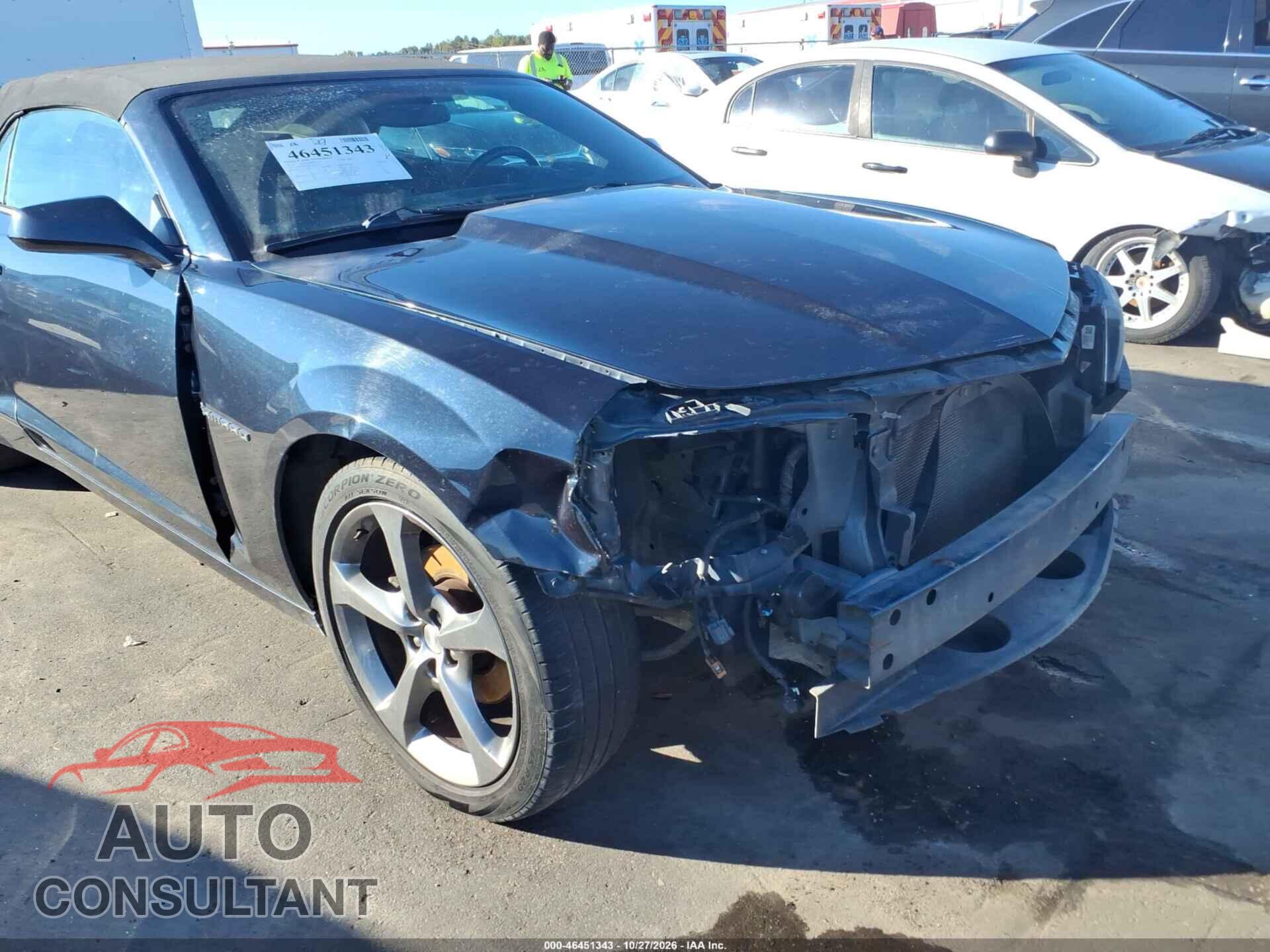 CHEVROLET CAMARO 2014 - 2G1FC3D39E9166725