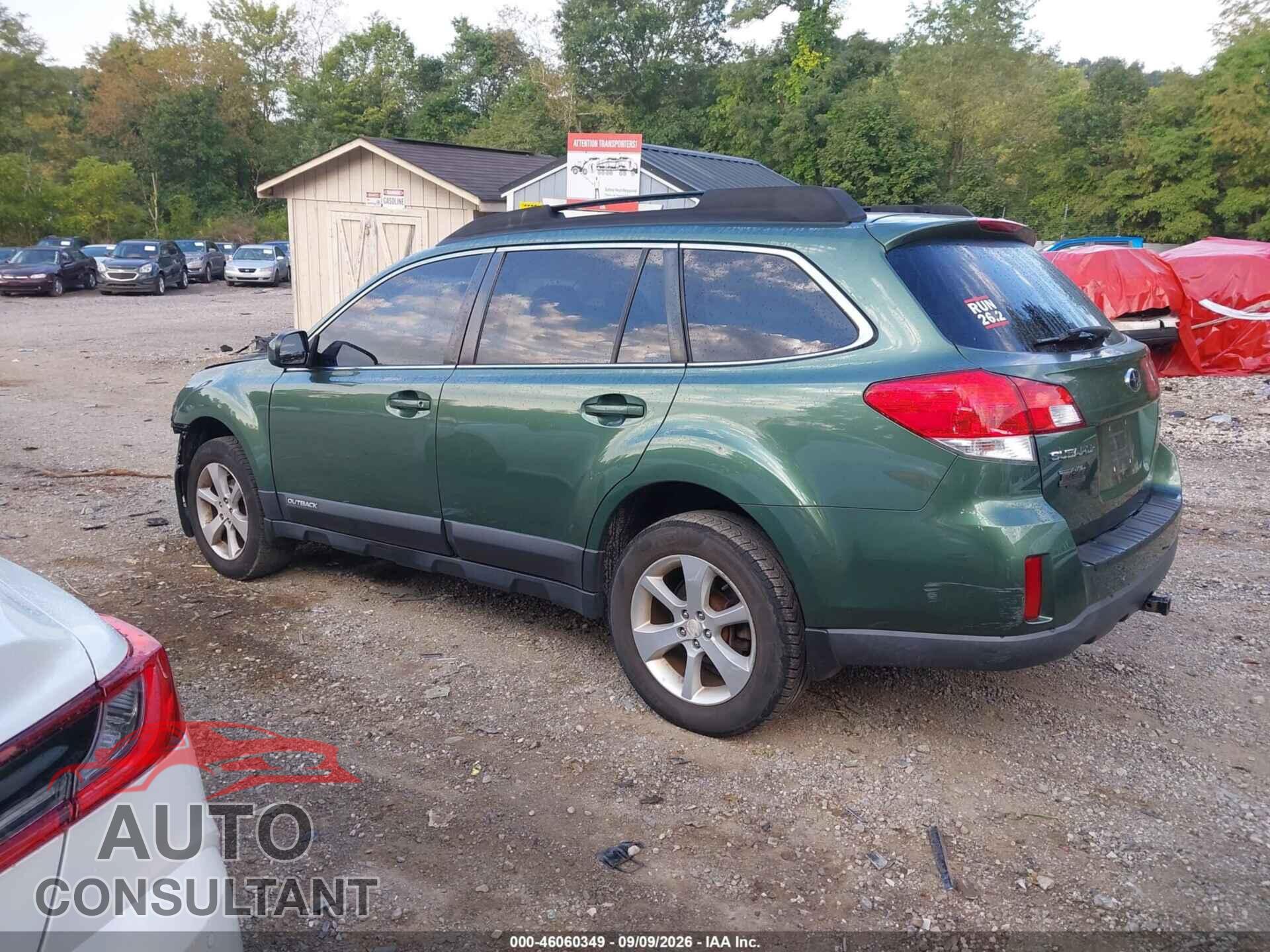 SUBARU OUTBACK 2013 - 4S4BRCCC2D3275228