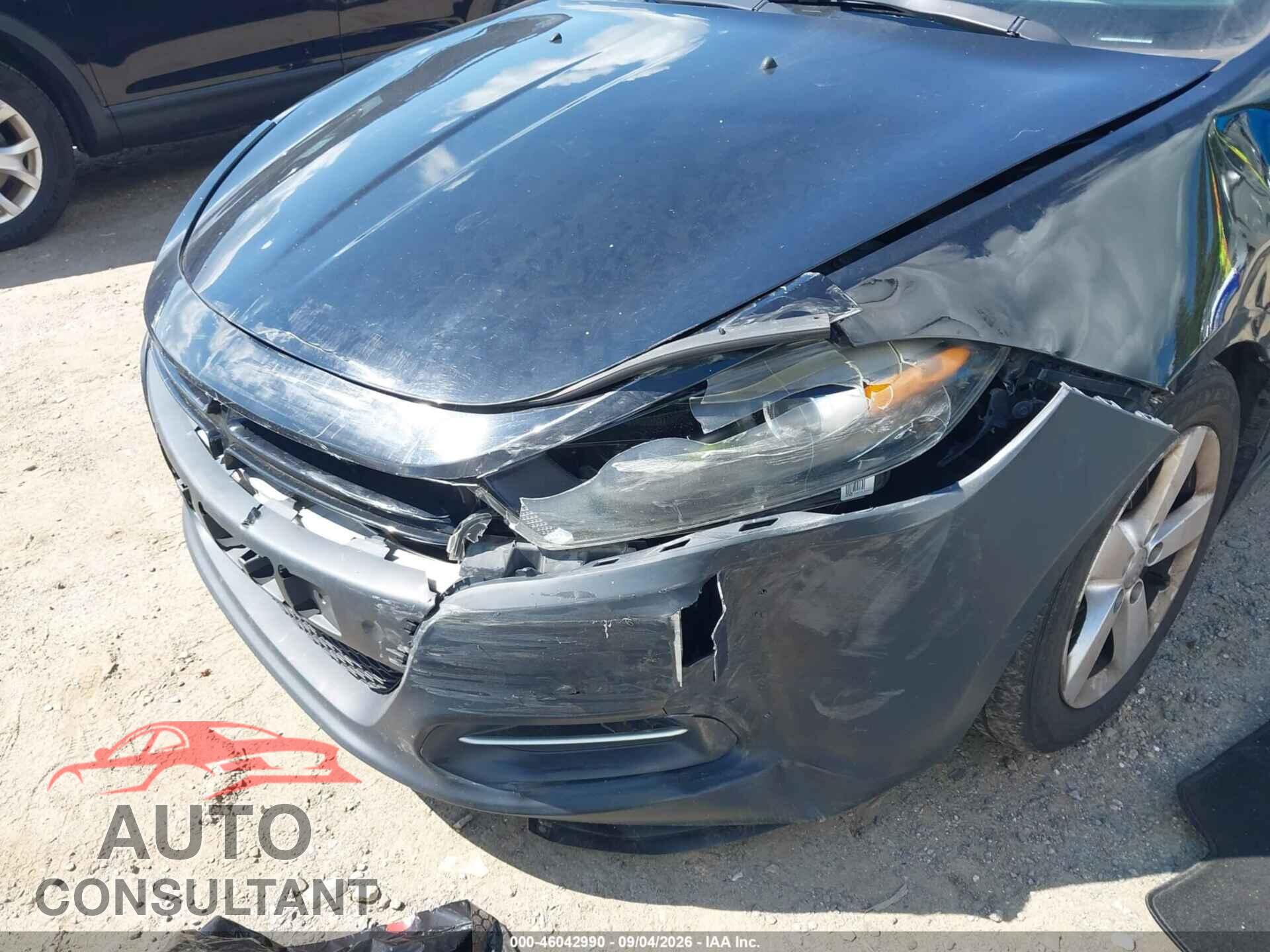 DODGE DART 2015 - 1C3CDFBB5FD351852