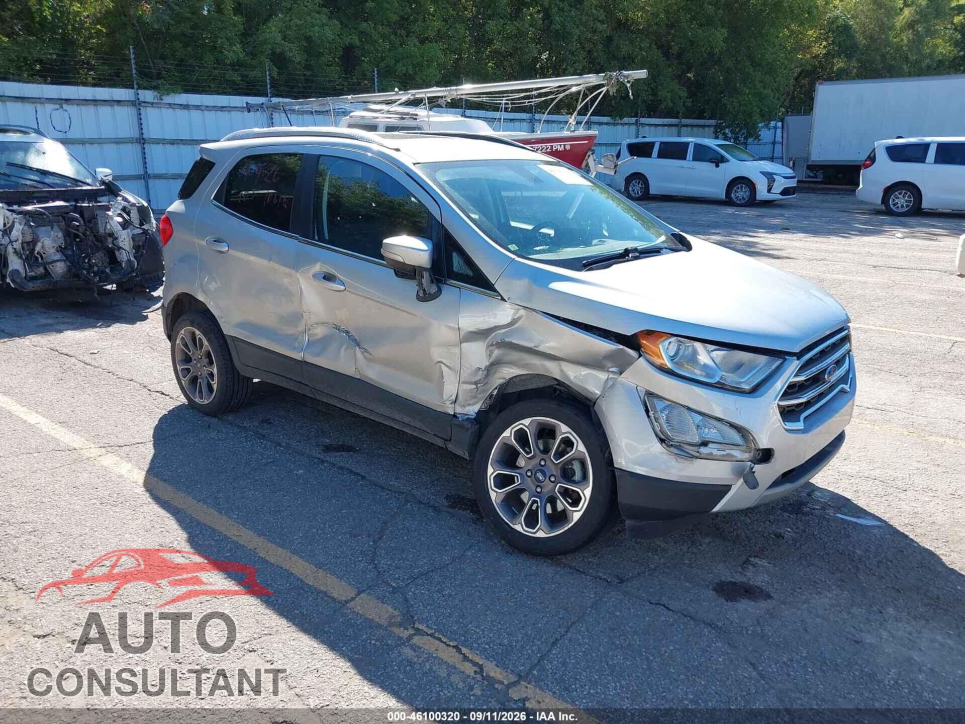 FORD ECOSPORT 2020 - MAJ6S3KL7LC364759