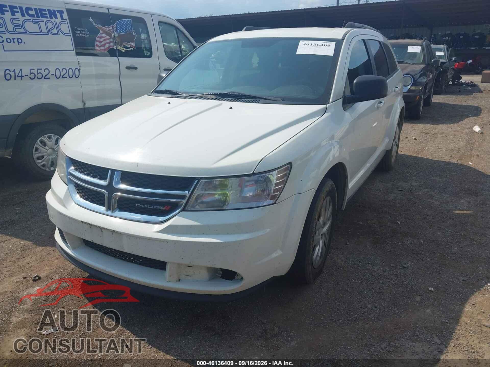 DODGE JOURNEY 2017 - 3C4PDCAB9HT602253