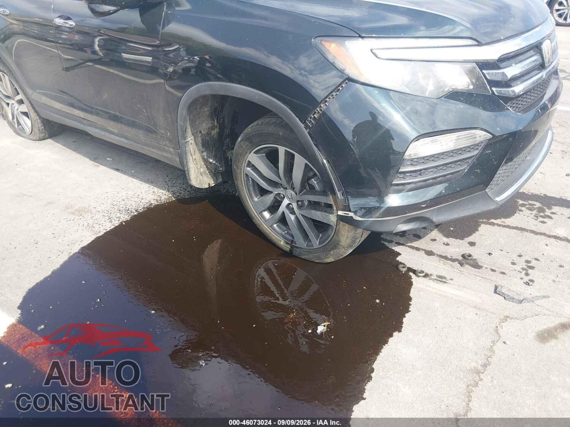 HONDA PILOT 2017 - 5FNYF6H95HB035797